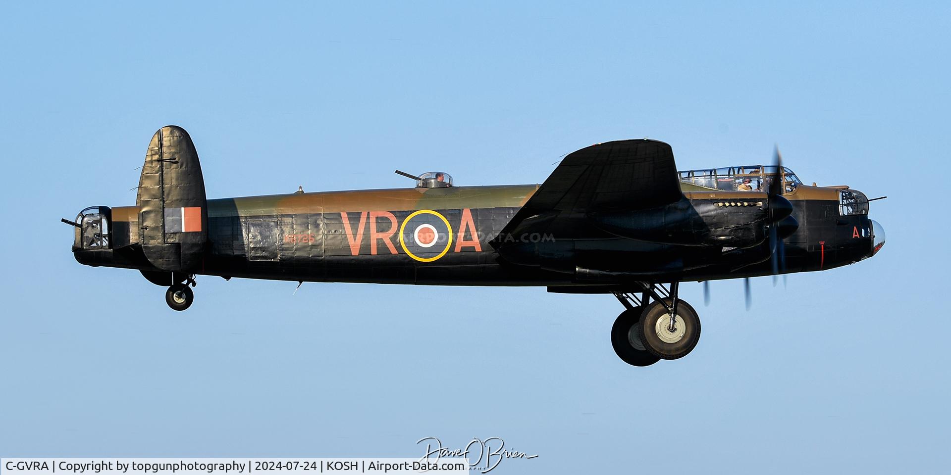 C-GVRA, 1945 Victory Aircraft Avro 683 Lancaster BX C/N FM 213 (3414), AVRO Lancaster from Canadian Warplane Heritage