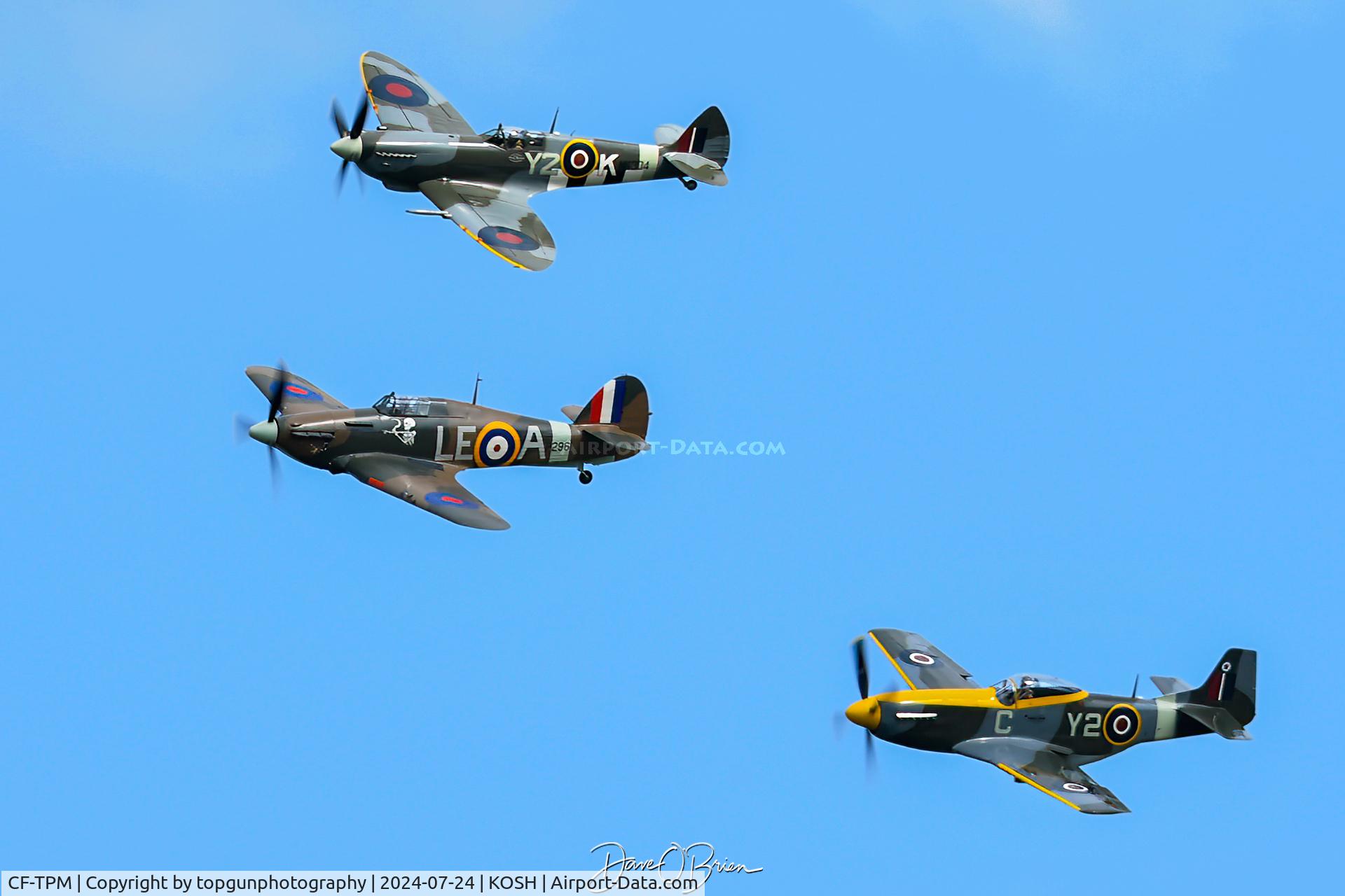 CF-TPM, 1943 Hawker Hurricane IV C/N KZ321, Vintage Wings of Canada