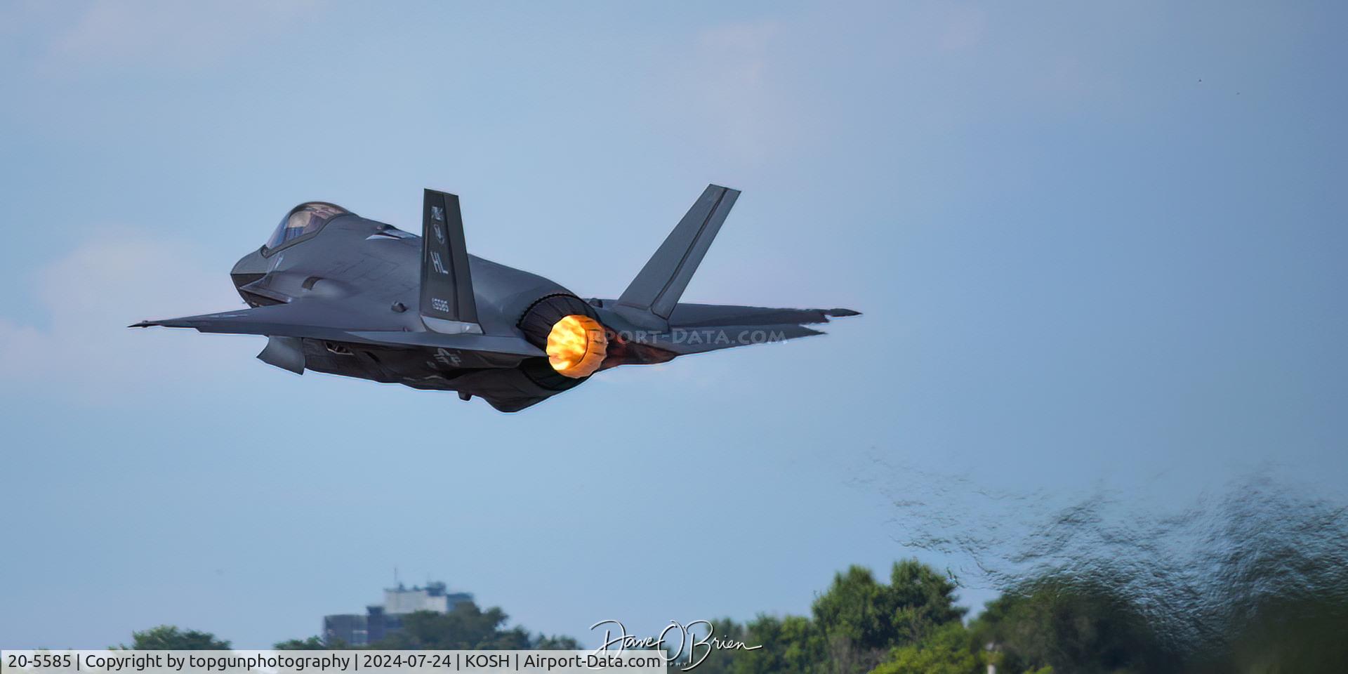 20-5585, 2020 Lockheed Martin F-35A Lightning II C/N AF-345, F-35A DEMO