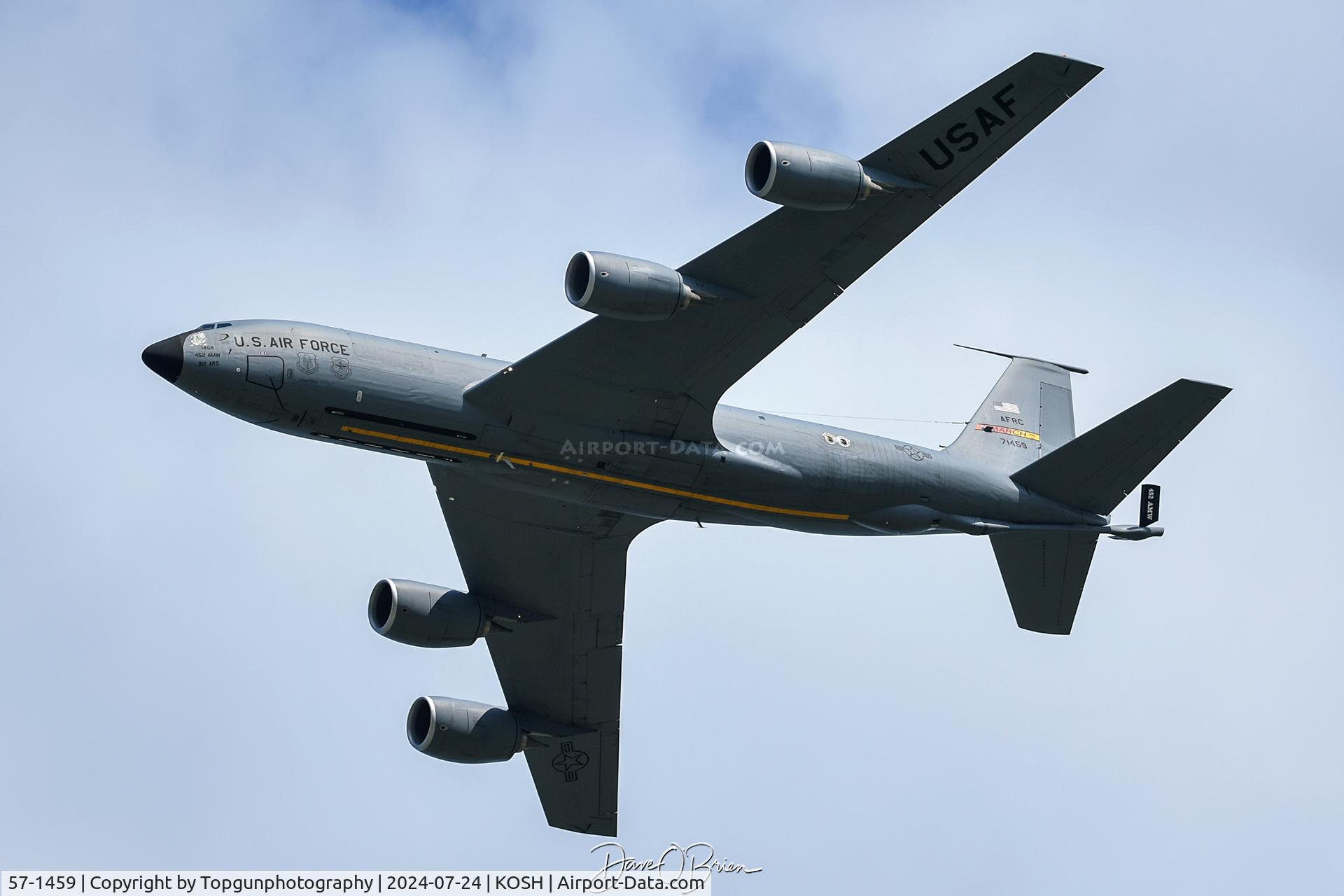 57-1459, 1957 Boeing KC-135R Stratotanker C/N 17530/T0139, BAJA11 in the overhead