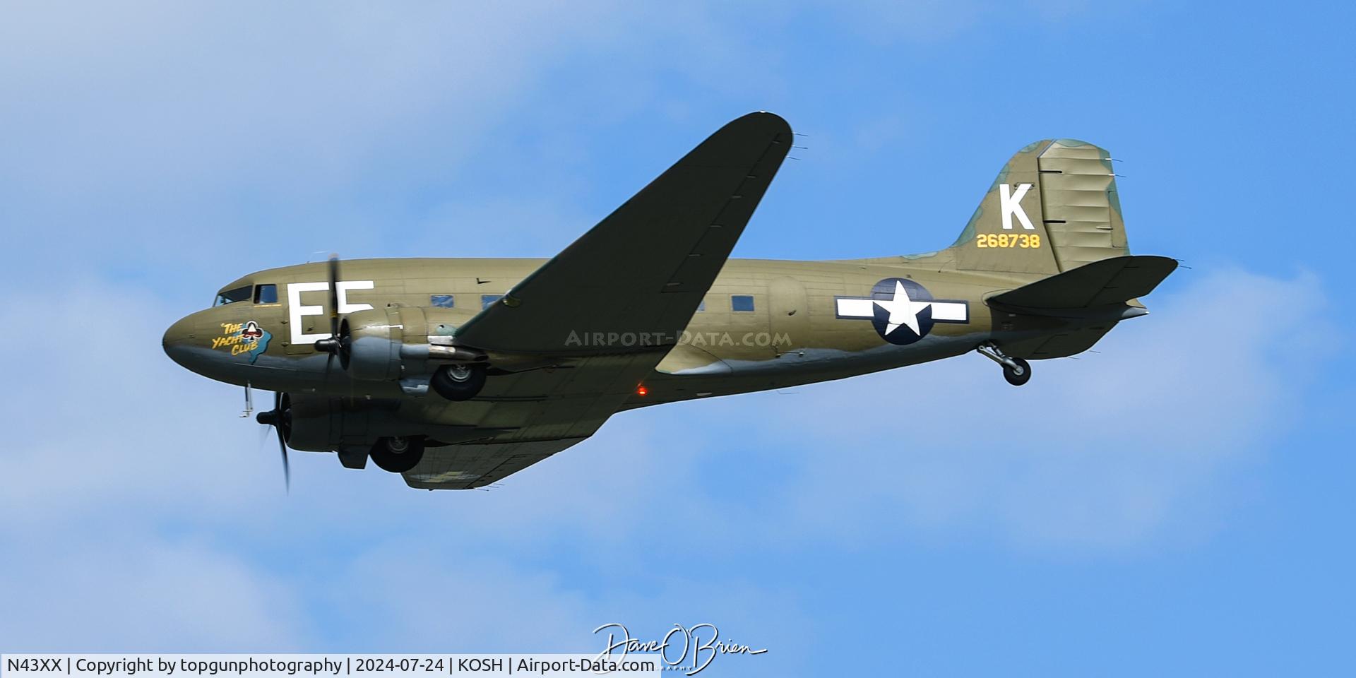 N43XX, 1943 Douglas DC-3A-S1C3G (C-53D) C/N 11665, The Yacht Club