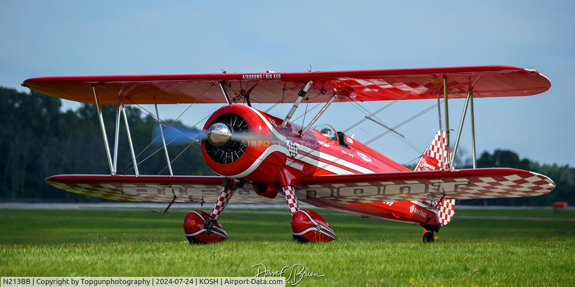 N213BB, 1940 Boeing A75N1(PT17) C/N 75-12348, Big Red