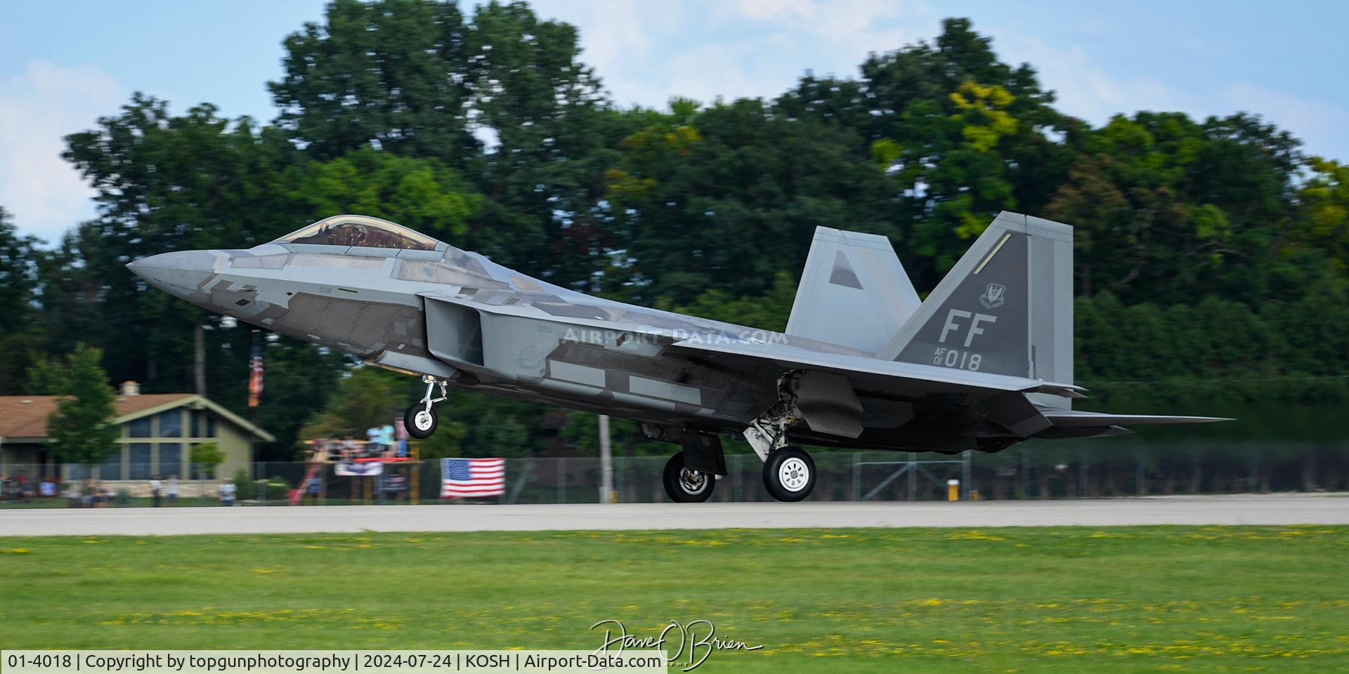 01-4018, 2001 Lockheed Martin F-22A Raptor C/N 645-4018, RaZZ done till the evening demo