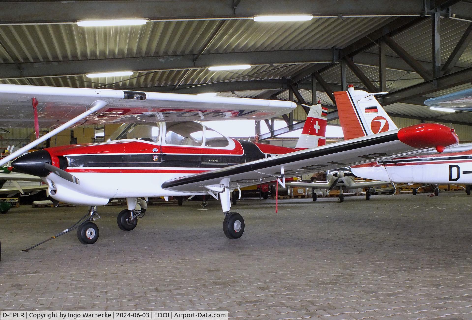 D-EPLR, 1974 Fuji FA-200-180AO Aero Subaru C/N 246, Fuji FA-200-180A0 Aero Subaru at Bienenfarm airfield (home of part of the collection of Quax, association for the promotion of historic aircraft e.V.), Paulinenaue