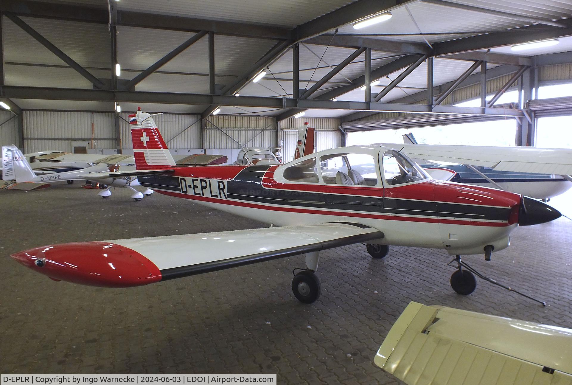 D-EPLR, 1974 Fuji FA-200-180AO Aero Subaru C/N 246, Fuji FA-200-180A0 Aero Subaru at Bienenfarm airfield (home of part of the collection of Quax, association for the promotion of historic aircraft e.V.), Paulinenaue