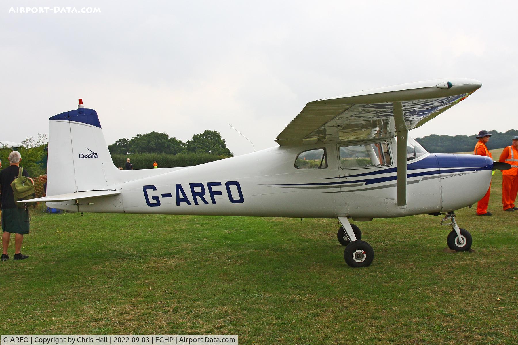 G-ARFO, 1961 Cessna 150A C/N 15059174, LAA fly in, Popham