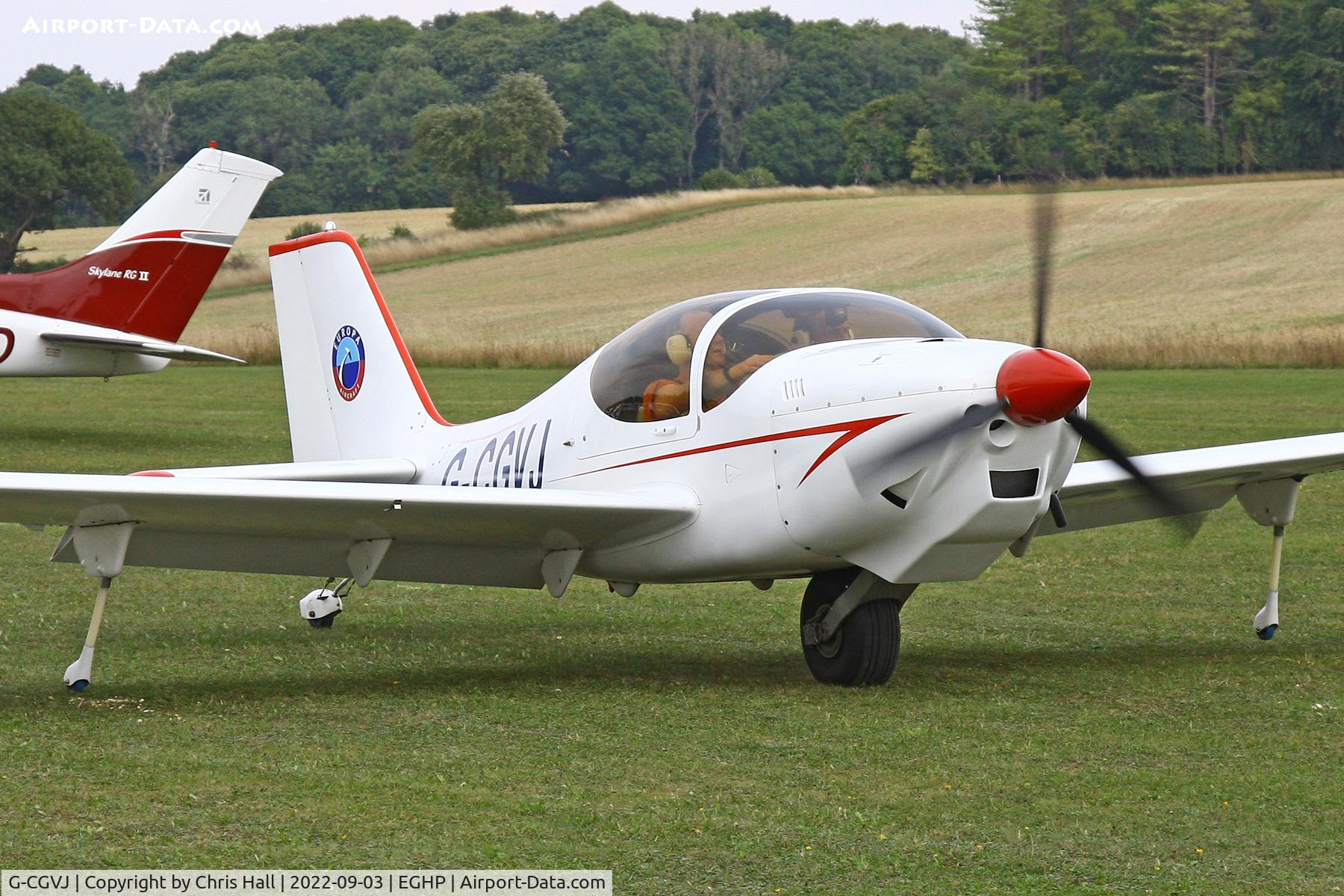 G-CGVJ, 2014 Europa XS Monowheel C/N PFA 247-13752, LAA fly in, Popham