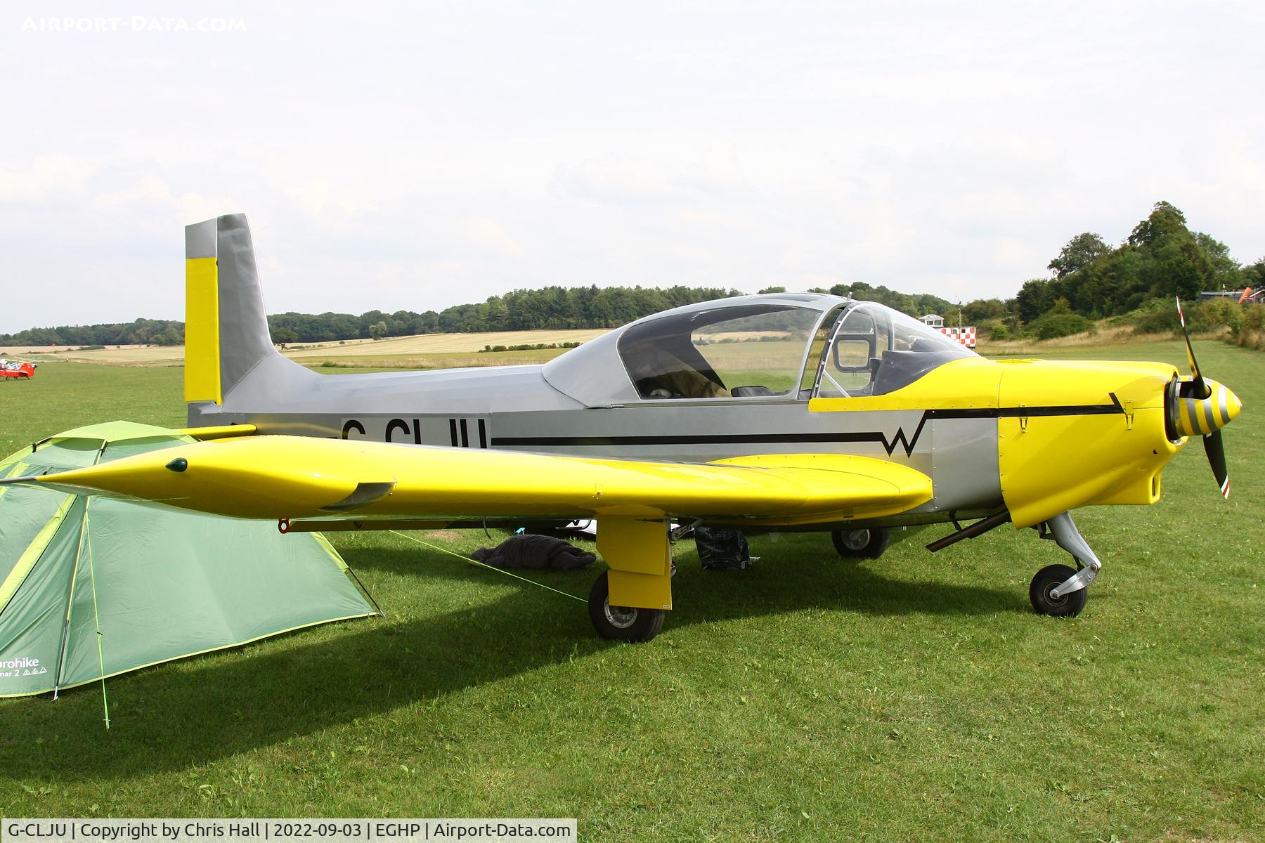 G-CLJU, 1961 Wassmer WA-40 Super IV C/N 30, LAA fly in, Popham