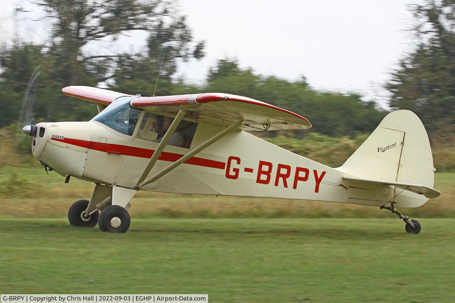 G-BRPY, 1948 Piper PA-15 Vagabond Vagabond C/N 15-141, LAA fly in, Popham