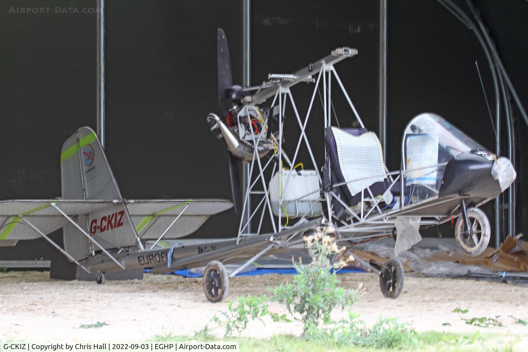 G-CKIZ, 2017 Eurofly Minifox C/N MF01, LAA fly in, Popham