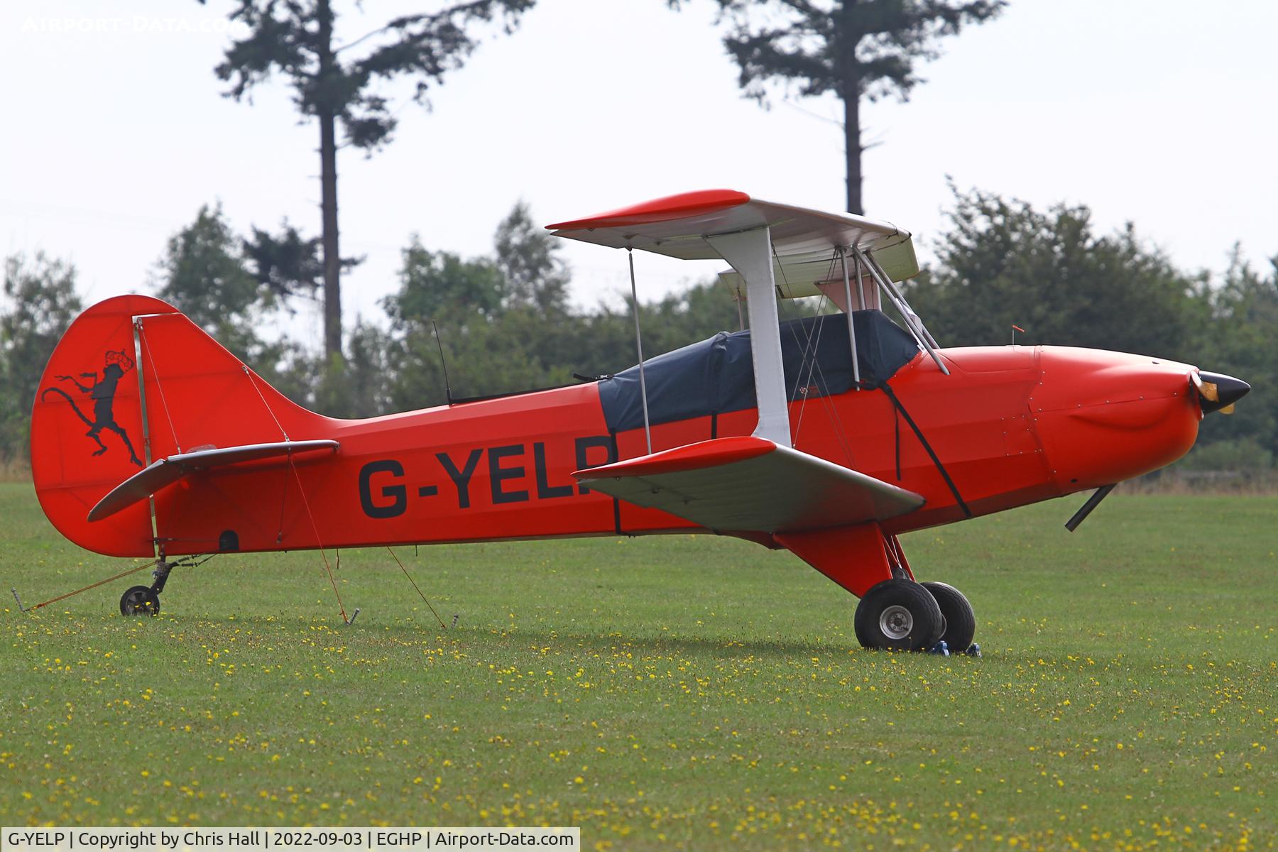 G-YELP, 2013 Light Aircraft Company Sherwood Ranger ST C/N LAA 237B-15135, LAA fly in, Popham