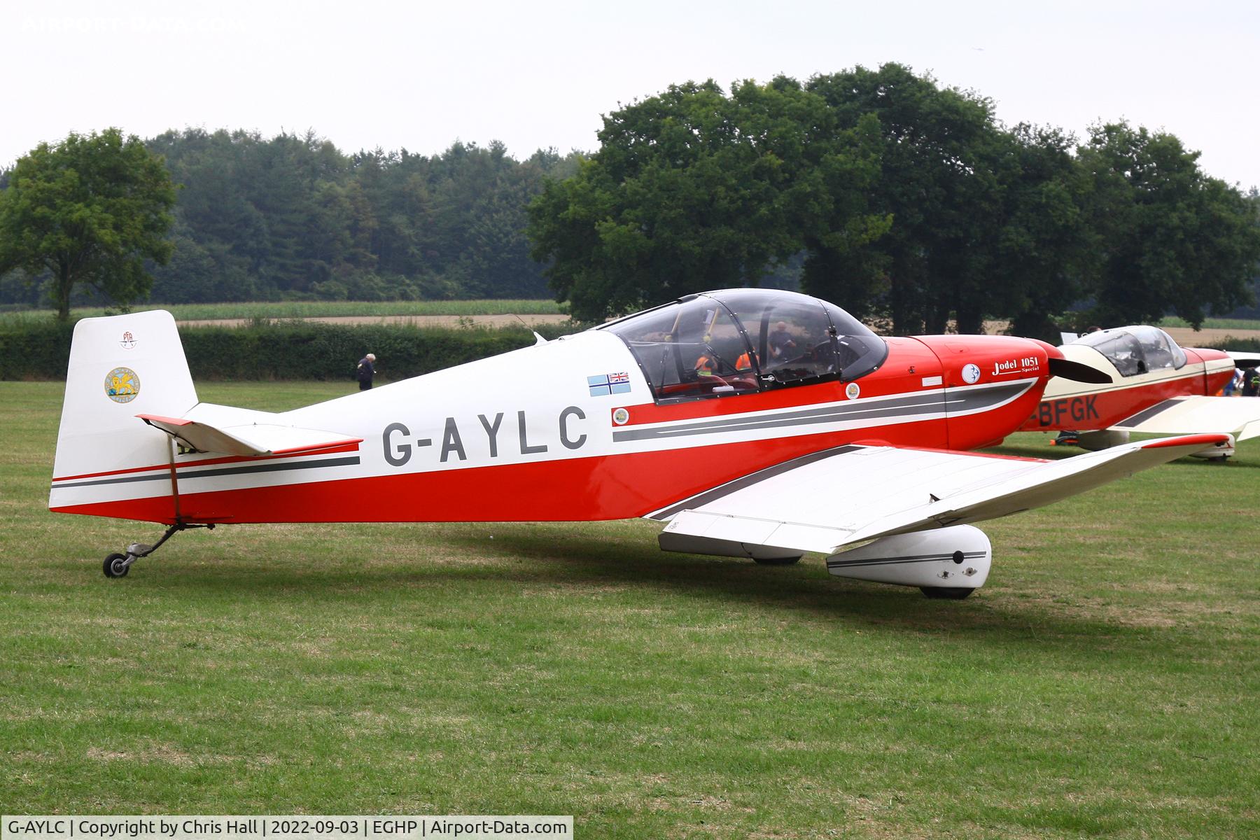 G-AYLC, 1964 CEA Jodel DR-1051 Ambassadeur C/N 536, LAA fly in, Popham