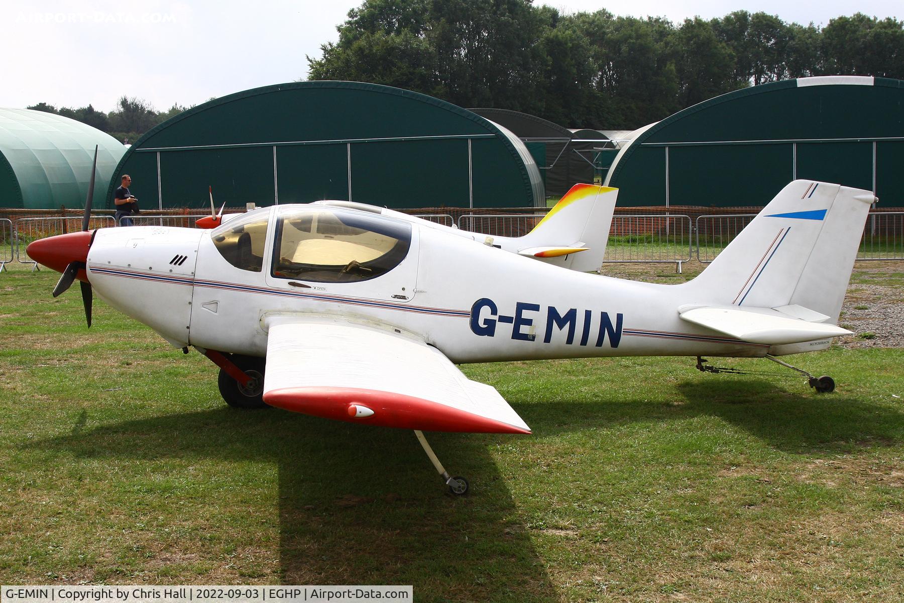 G-EMIN, 1997 Europa Monowheel C/N PFA 247-12673, LAA fly in, Popham