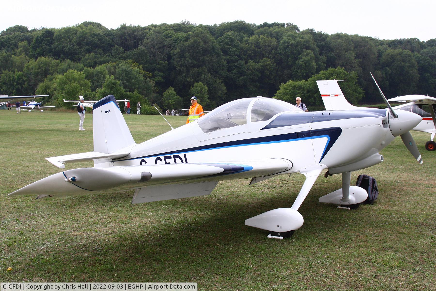 G-CFDI, 1999 Vans RV-6 C/N 23116, LAA fly in, Popham