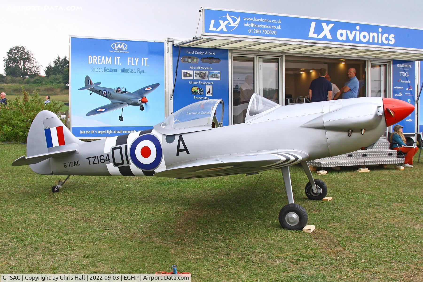 G-ISAC, 2015 Isaacs Spitfire C/N LAA 027-15134, LAA fly in, Popham
