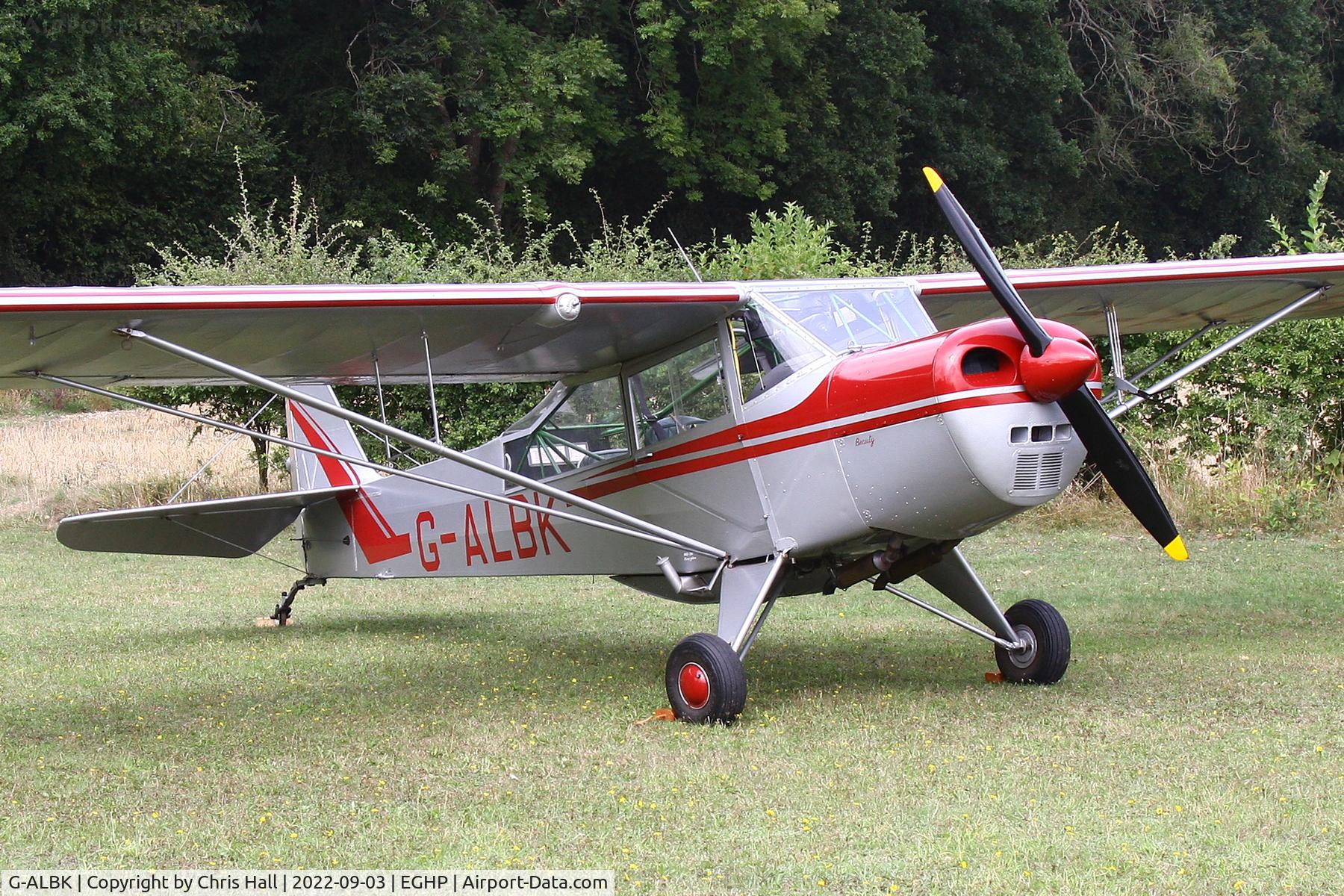 G-ALBK, 1944 Taylorcraft J Auster 5 C/N 1273, LAA fly in, Popham