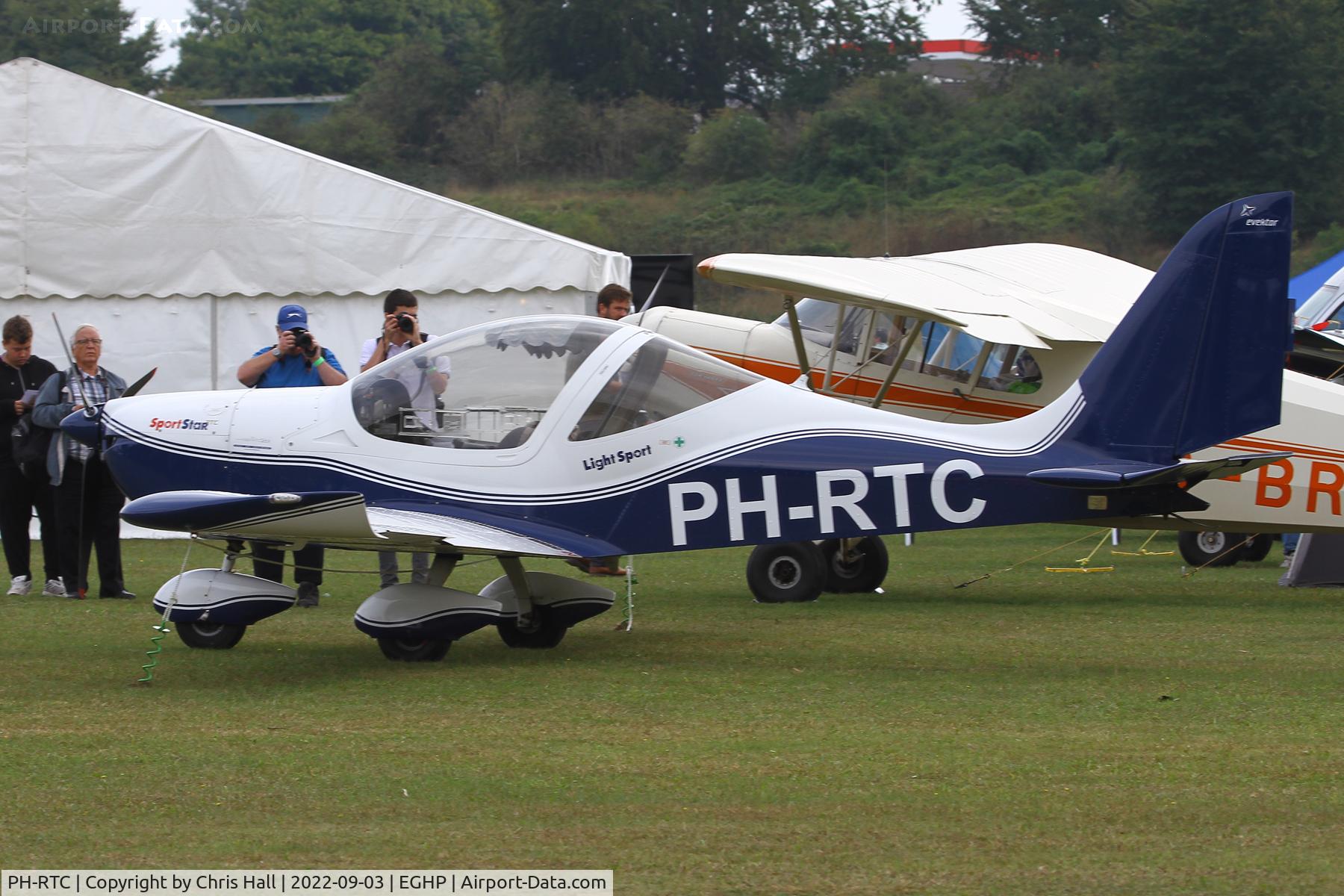 PH-RTC, 2012 Evektor-Aerotechnik SportStar RTC C/N 2012-1403, LAA fly in, Popham