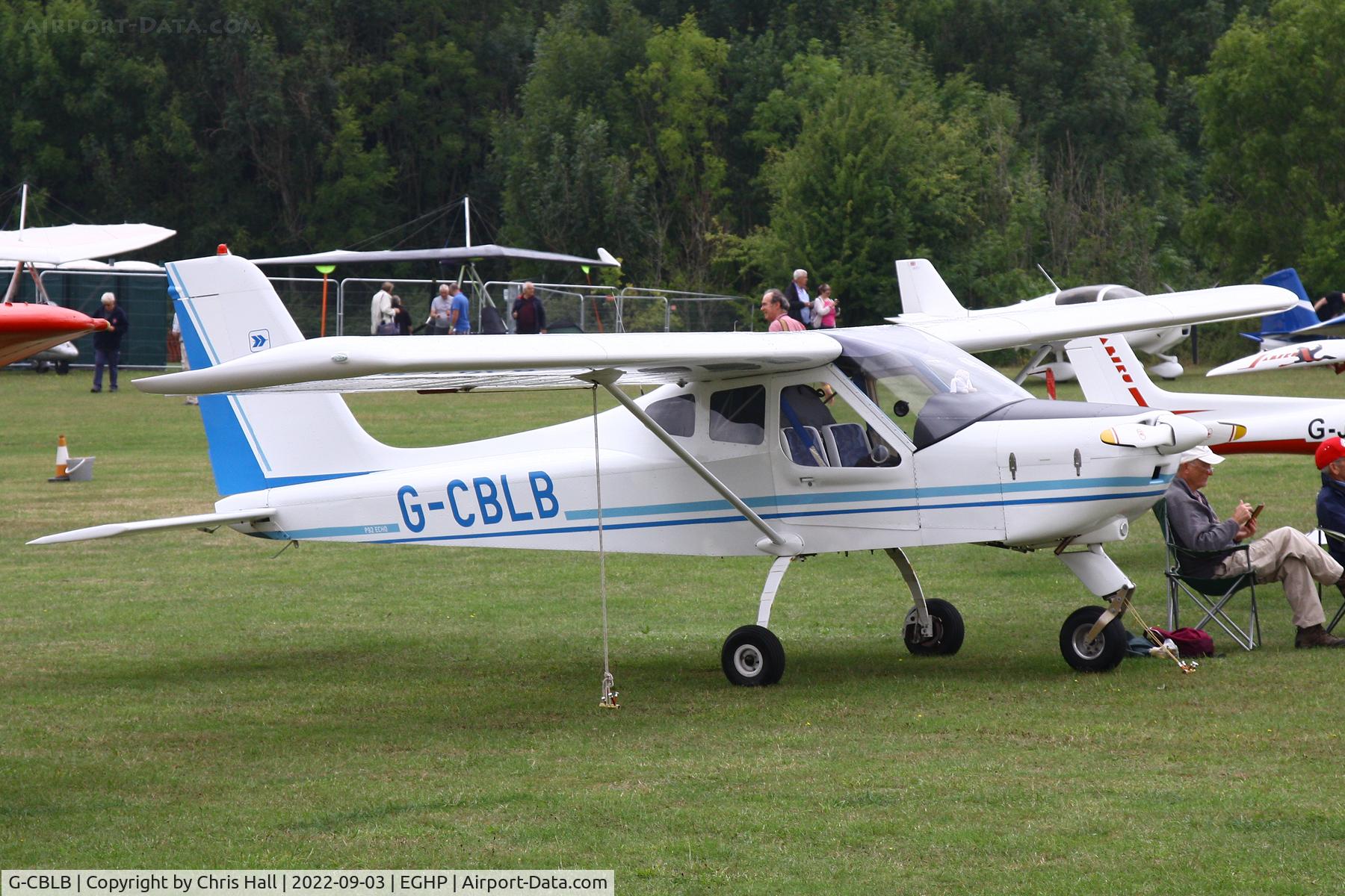 G-CBLB, 2002 Tecnam P-92EM Echo C/N PFA 318-13770, LAA fly in, Popham