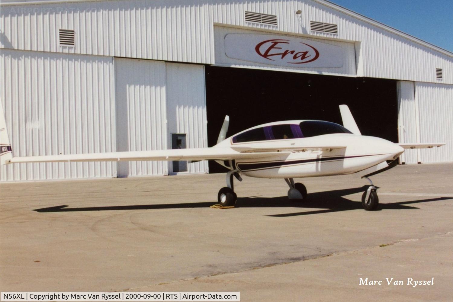 N56XL, 2001 Velocity Velocity Elite  XL RG C/N 3RX048, N56XL at Reno Air Races in September 2000.