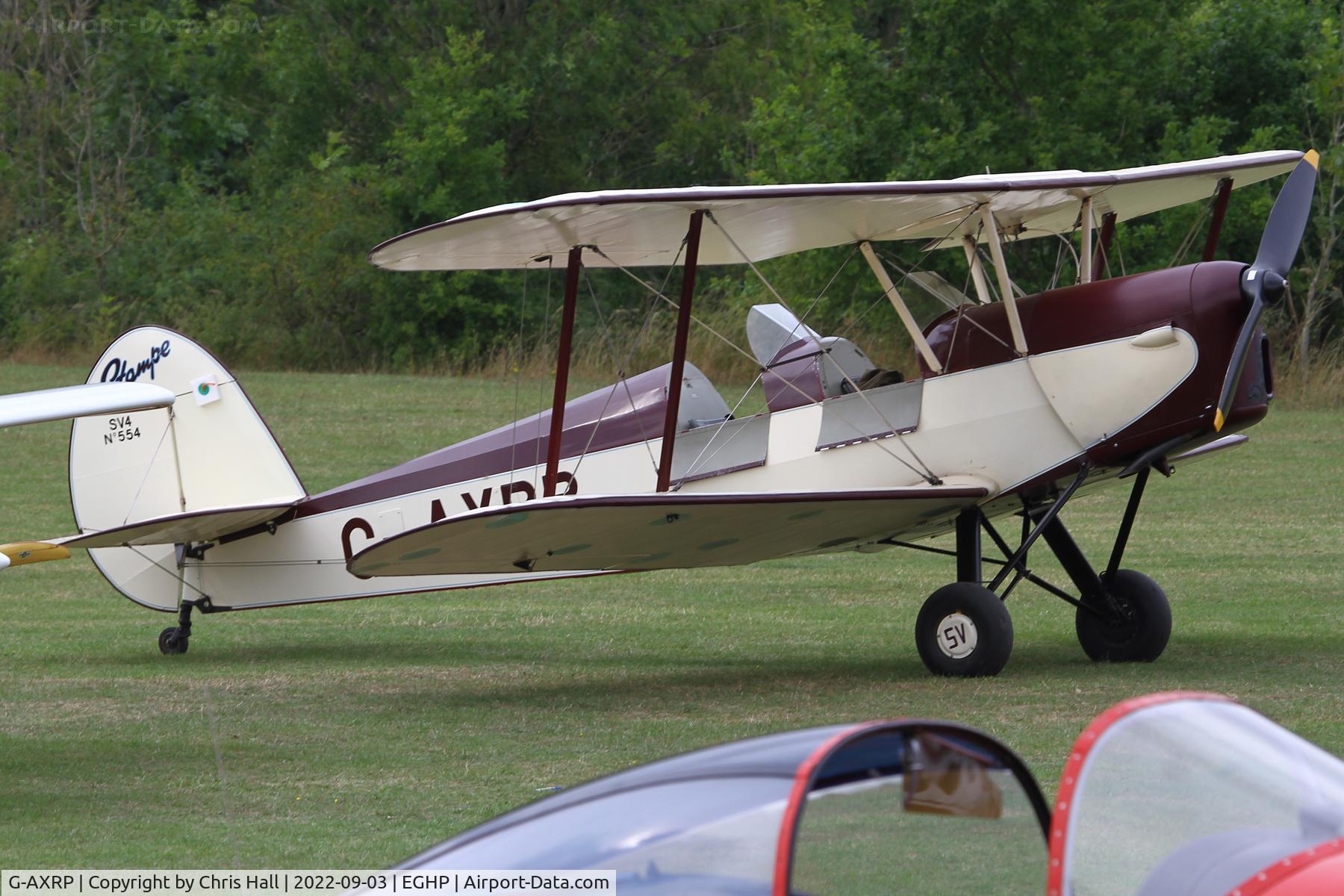 G-AXRP, 1947 Stampe-Vertongen SV-4C C/N 554, LAA fly in, Popham