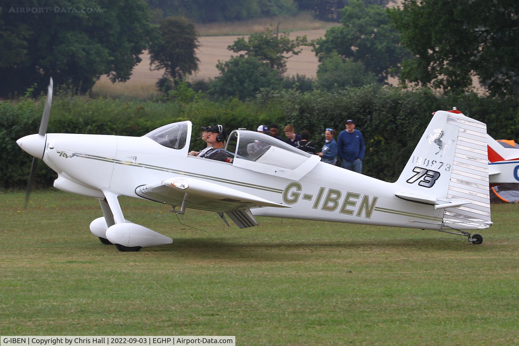 G-IBEN, 2013 Vans RV-7 C/N PFA 323-13981, LAA fly in, Popham