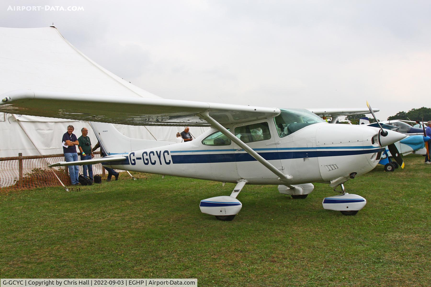 G-GCYC, 1980 Reims F182Q Skylane C/N 0157, LAA fly in, Popham