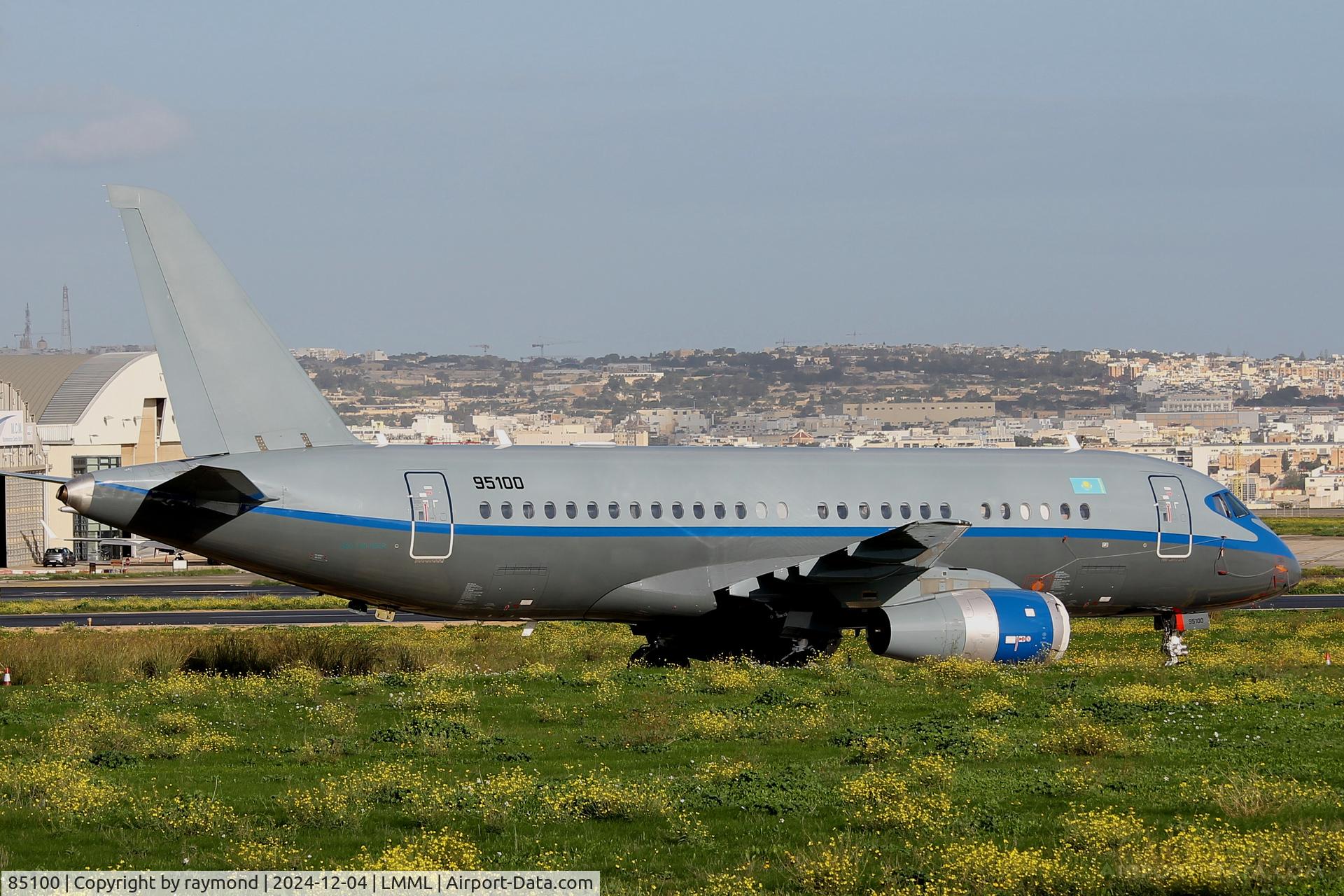 85100, Sukhoi Superjet 100-95SBJ C/N 95096, Sukhoi SuperJet 100 reg 85100 Kazakhstan Border Guard