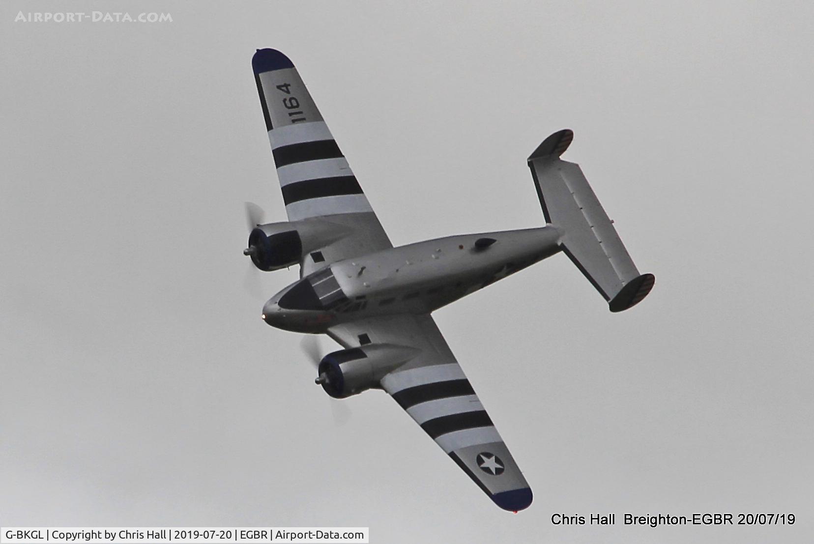 G-BKGL, 1952 Beech Expeditor 3TM C/N CA-164 (A-764), Breighton