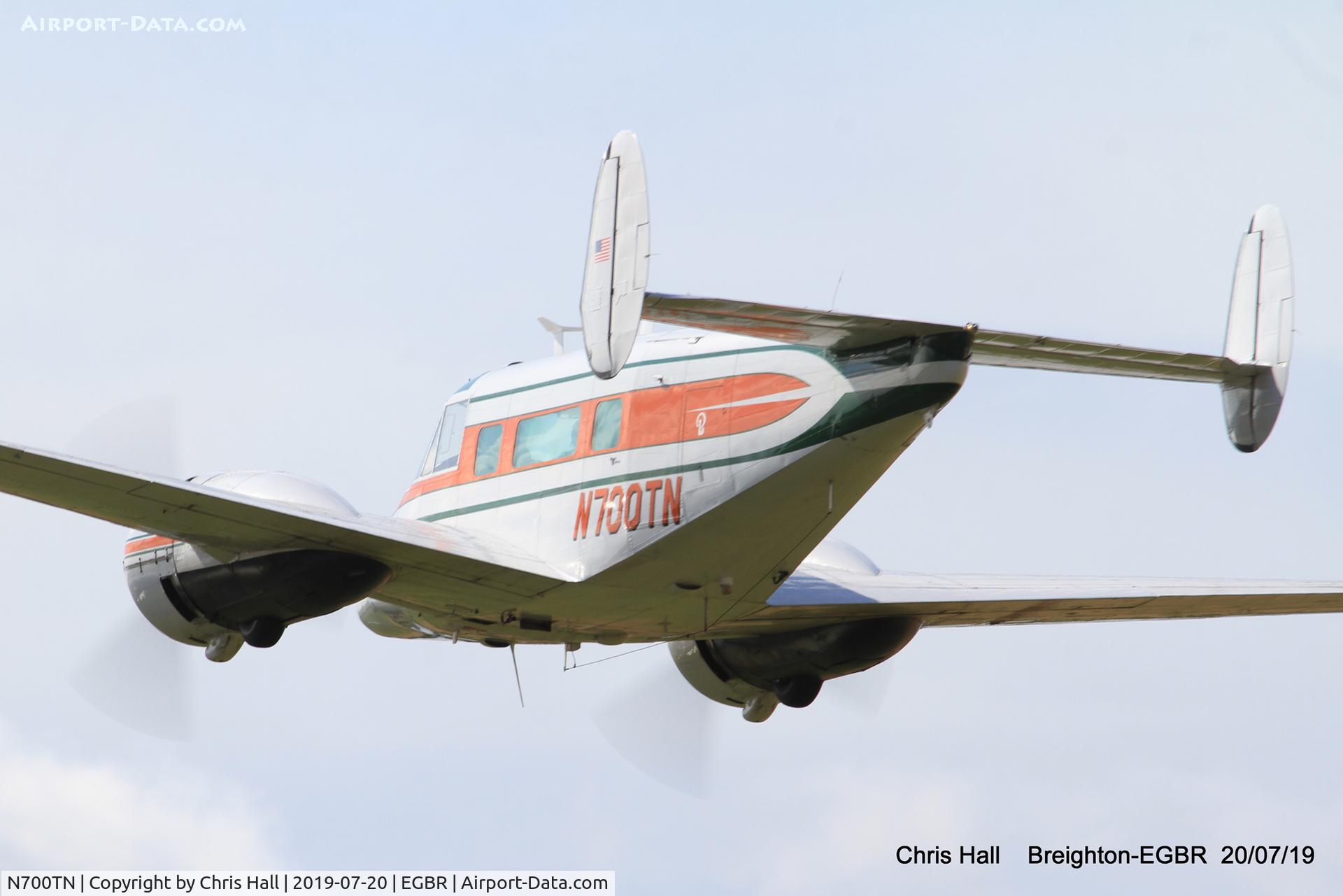 N700TN, 1964 Beech H-18 Tri-Gear C/N BA-718, Breighton