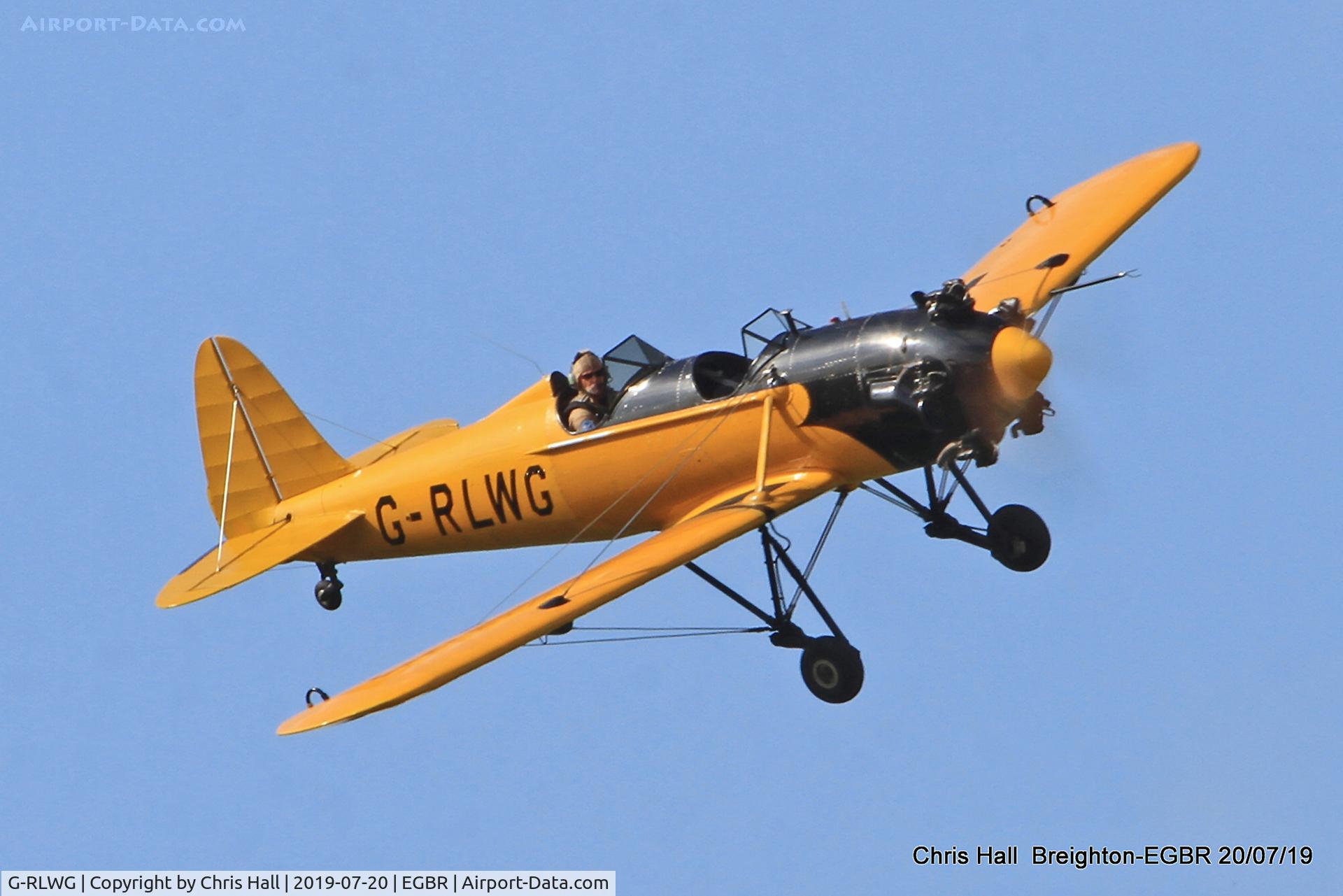 G-RLWG, 1942 Ryan PT-22 Recruit (ST3KR) C/N 1716, Breighton
