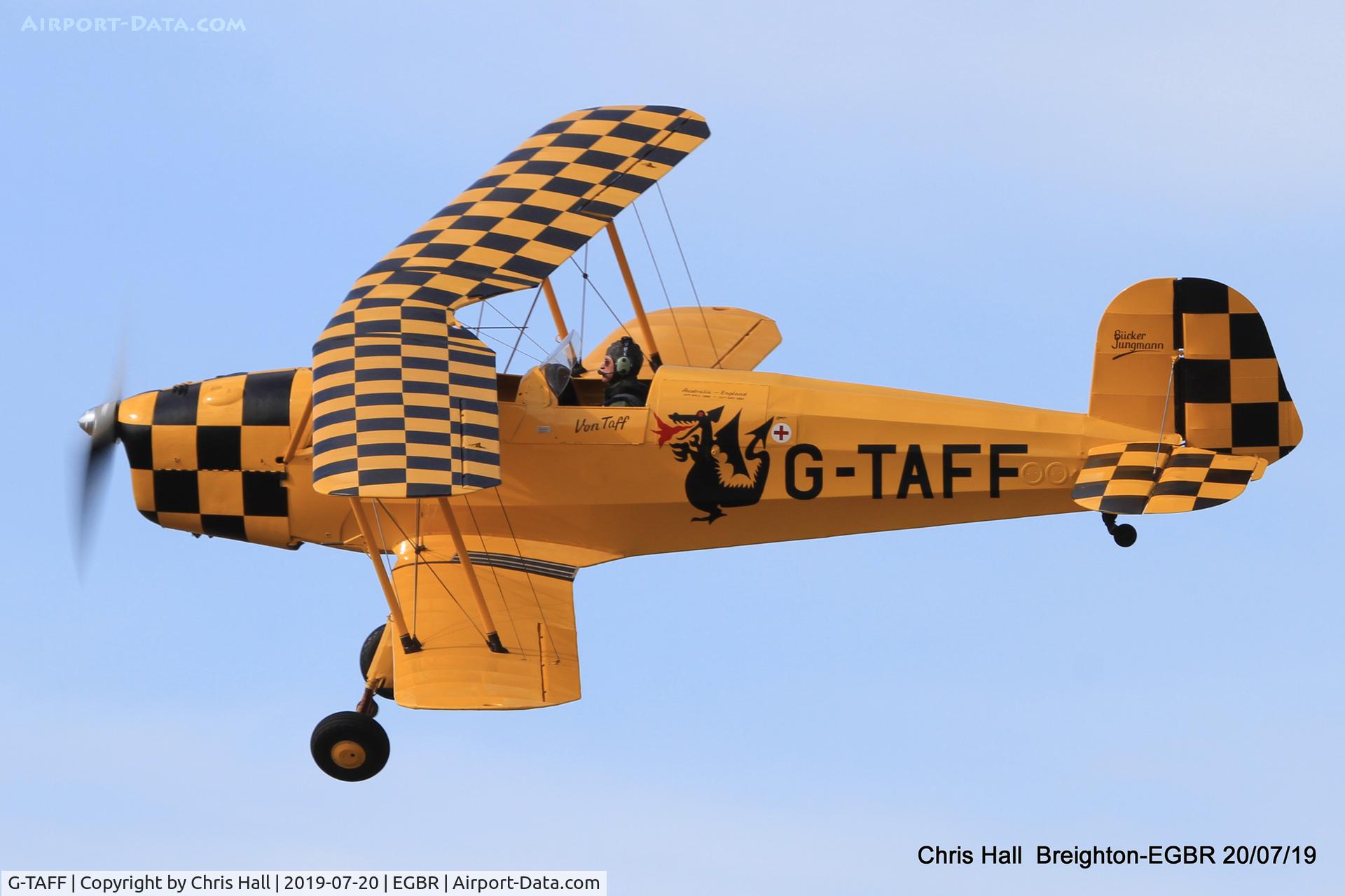 G-TAFF, 1957 CASA 1-131E Jungmann C/N 1129, Breighton