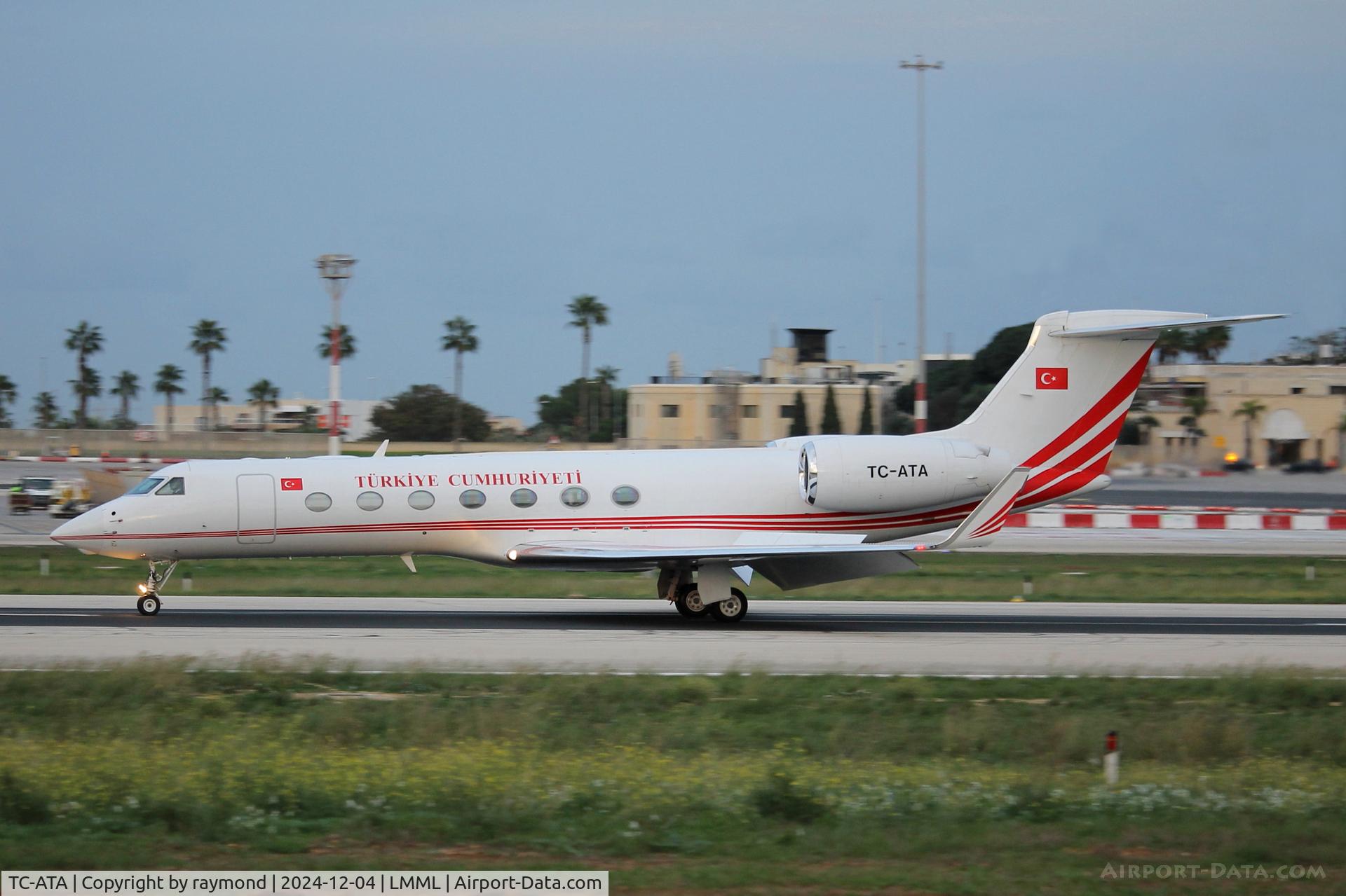 TC-ATA, 2011 Gulfstream Aerospace GV-SP (G550) C/N 5346, Gulfstream Aerospace GV-SP TC-ATA Government of Turkey