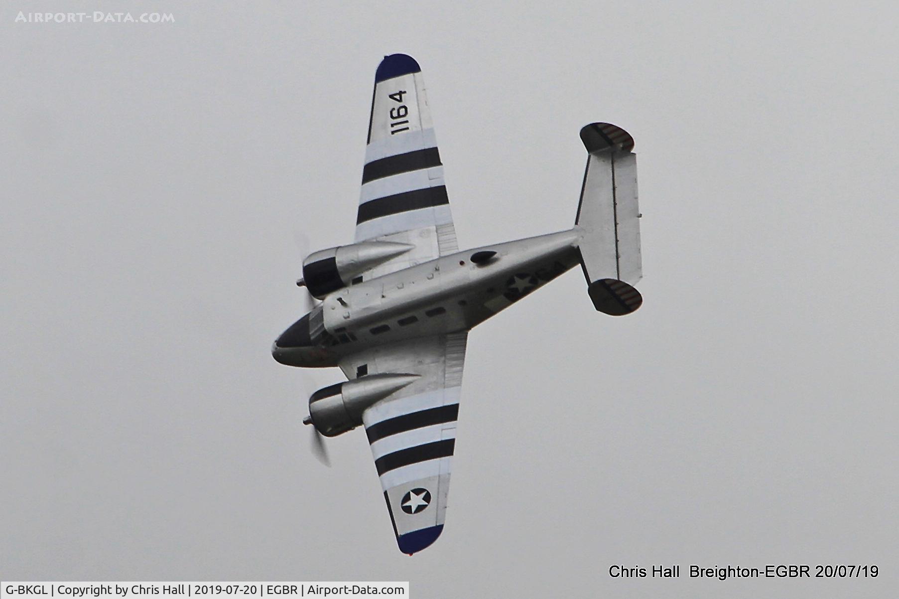 G-BKGL, 1952 Beech Expeditor 3TM C/N CA-164 (A-764), Breighton