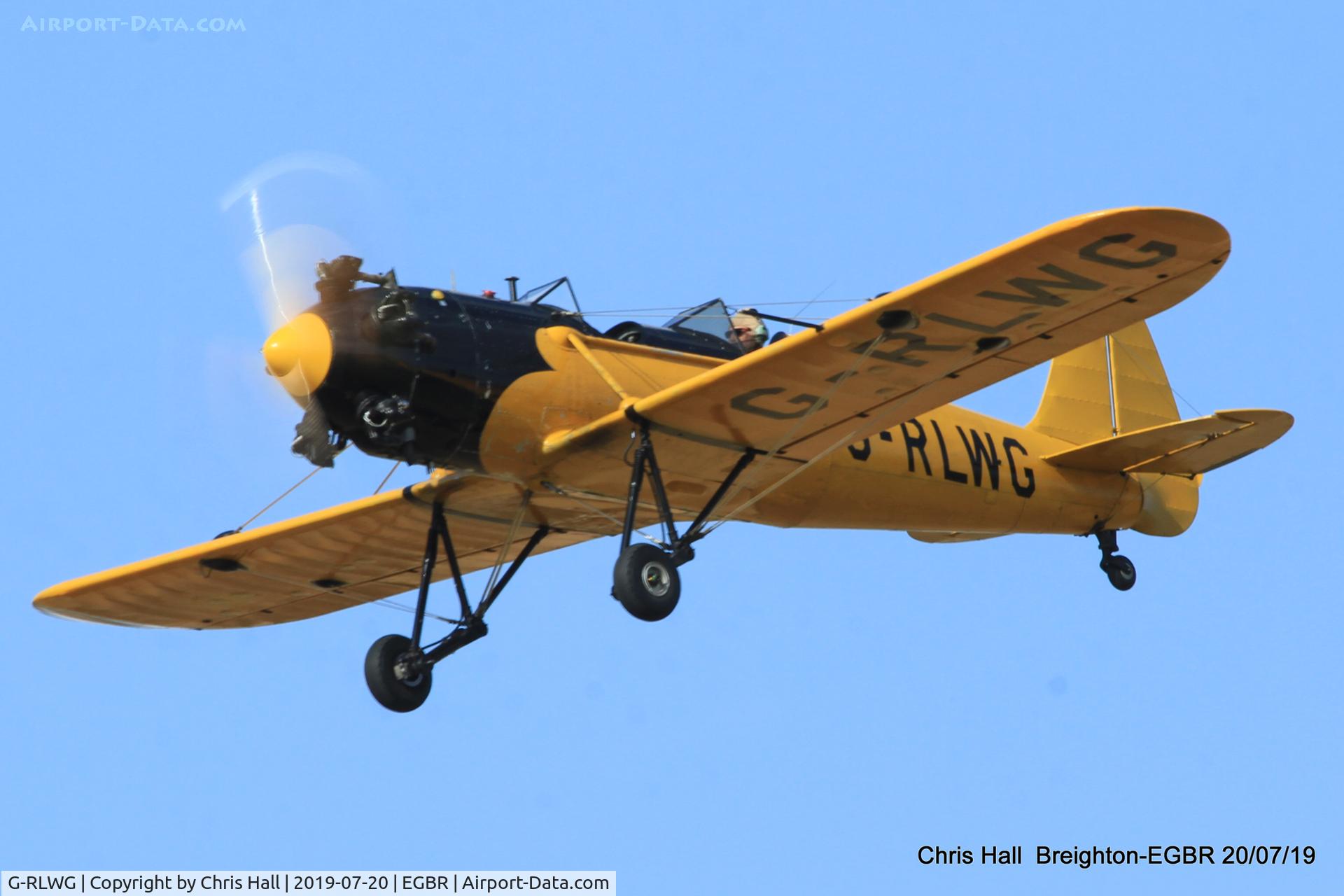 G-RLWG, 1942 Ryan PT-22 Recruit (ST3KR) C/N 1716, Breighton