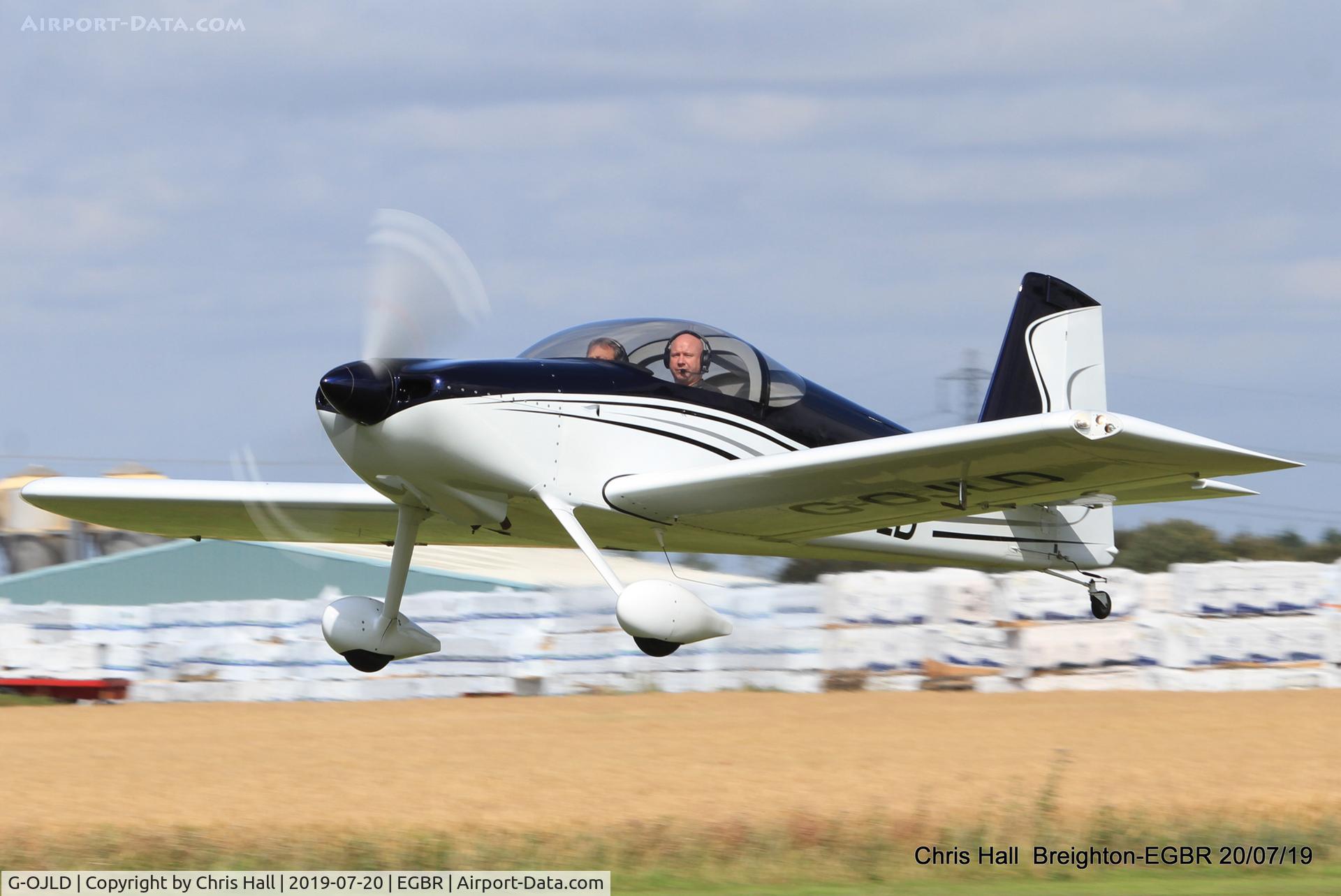 G-OJLD, 2015 Vans RV-7 C/N LAA 323-14946, Breighton