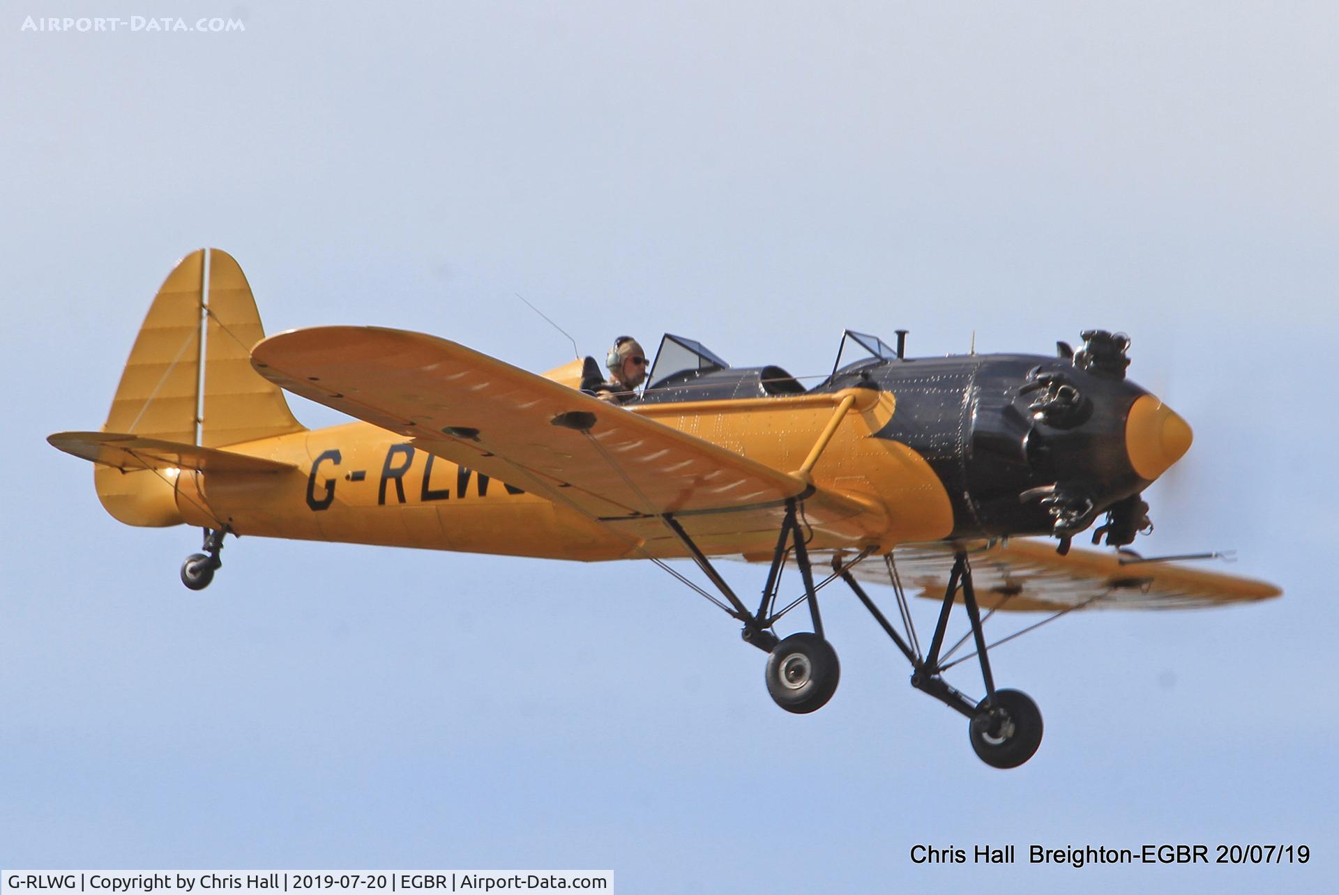 G-RLWG, 1942 Ryan PT-22 Recruit (ST3KR) C/N 1716, Breighton