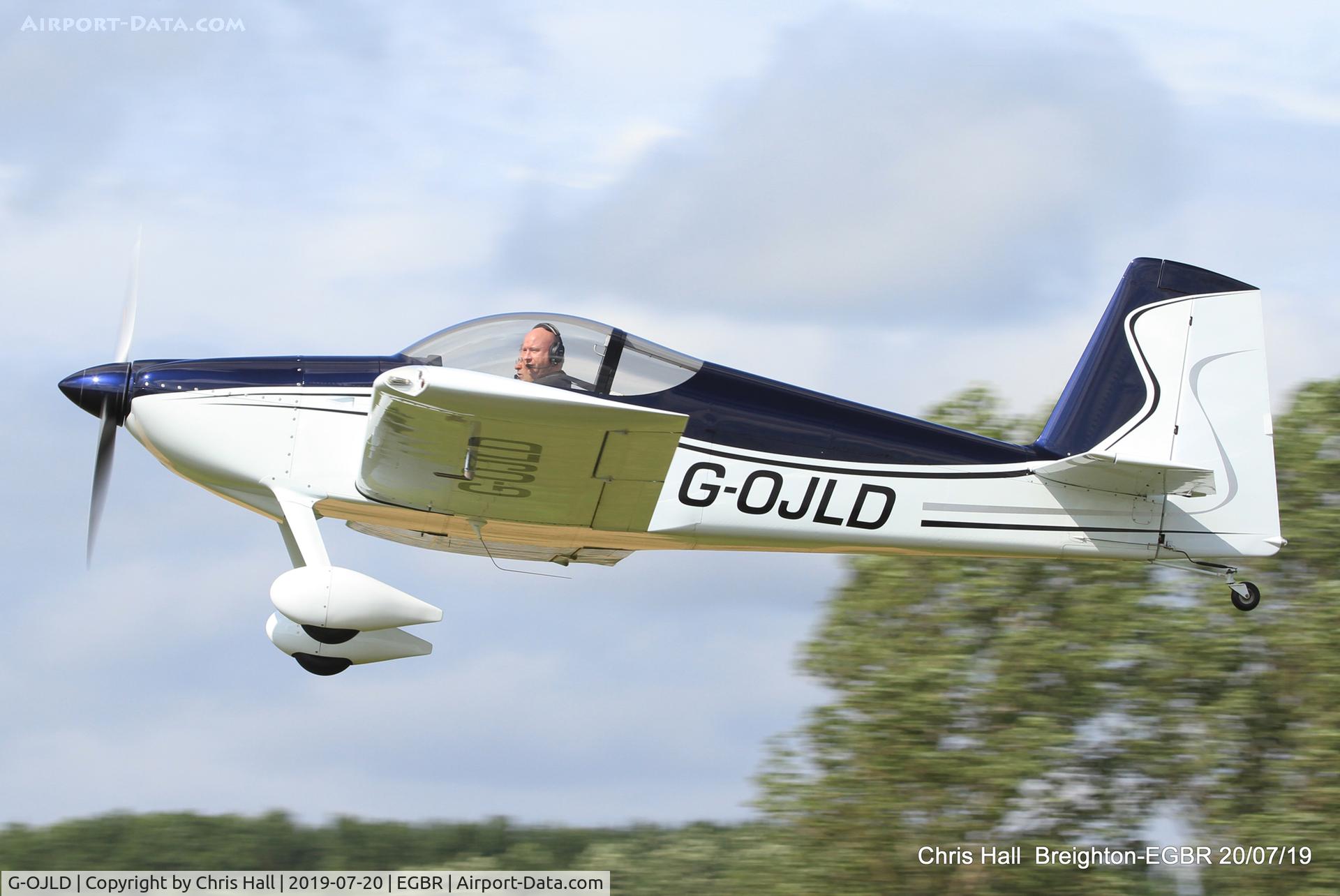 G-OJLD, 2015 Vans RV-7 C/N LAA 323-14946, Breighton