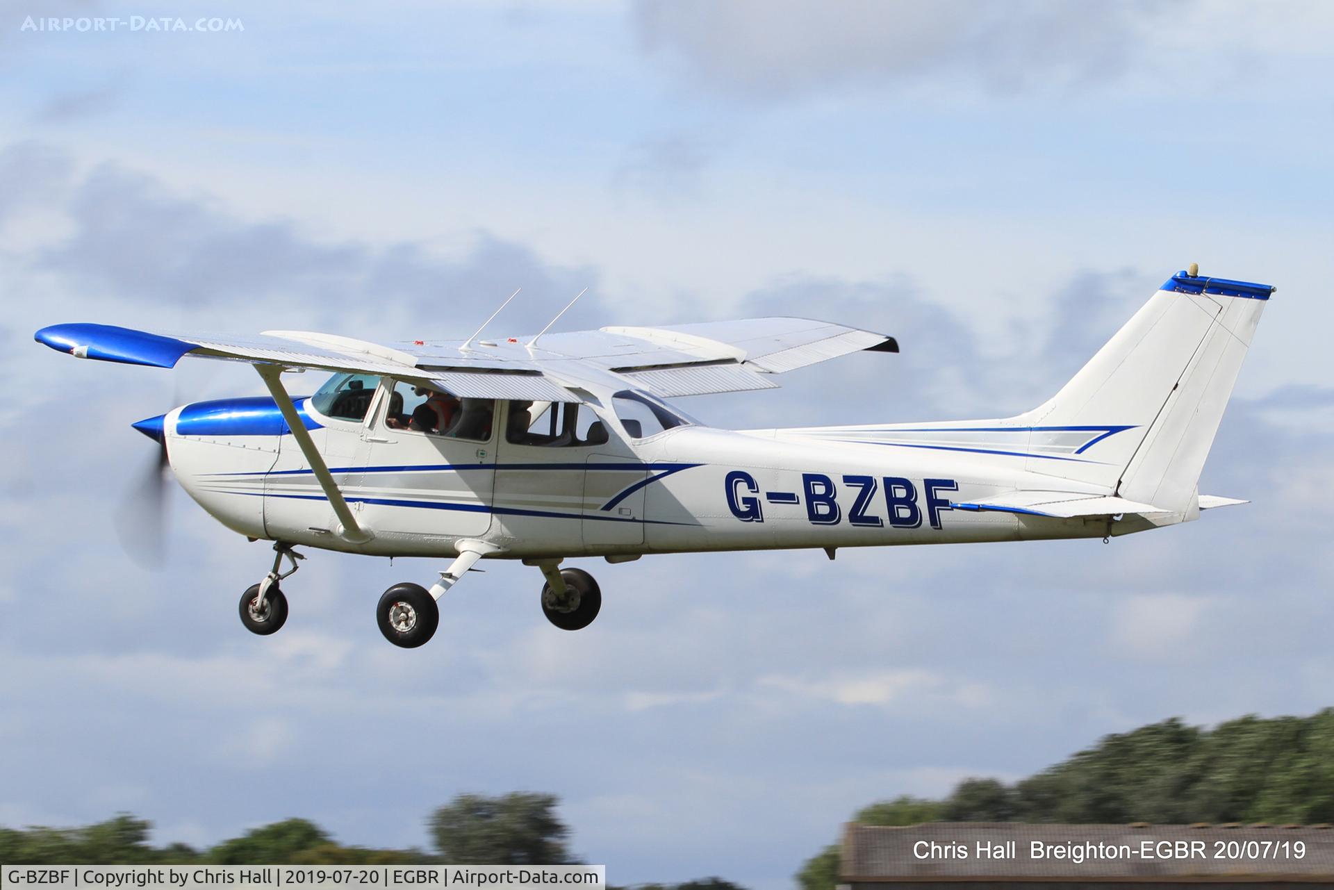 G-BZBF, 1974 Cessna 172M Skyhawk C/N 17262258, Breighton