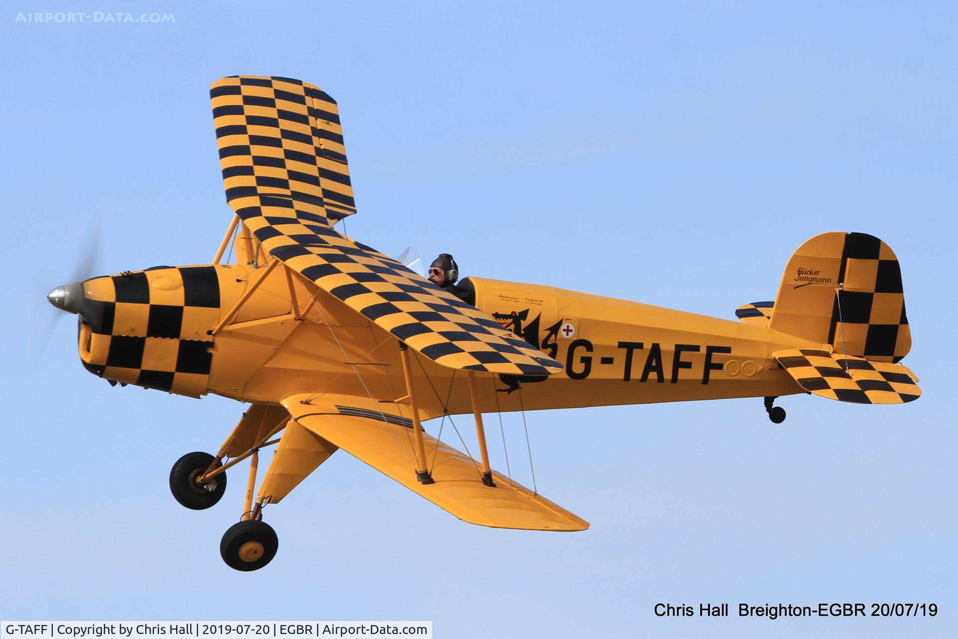 G-TAFF, 1957 CASA 1-131E Jungmann C/N 1129, Breighton