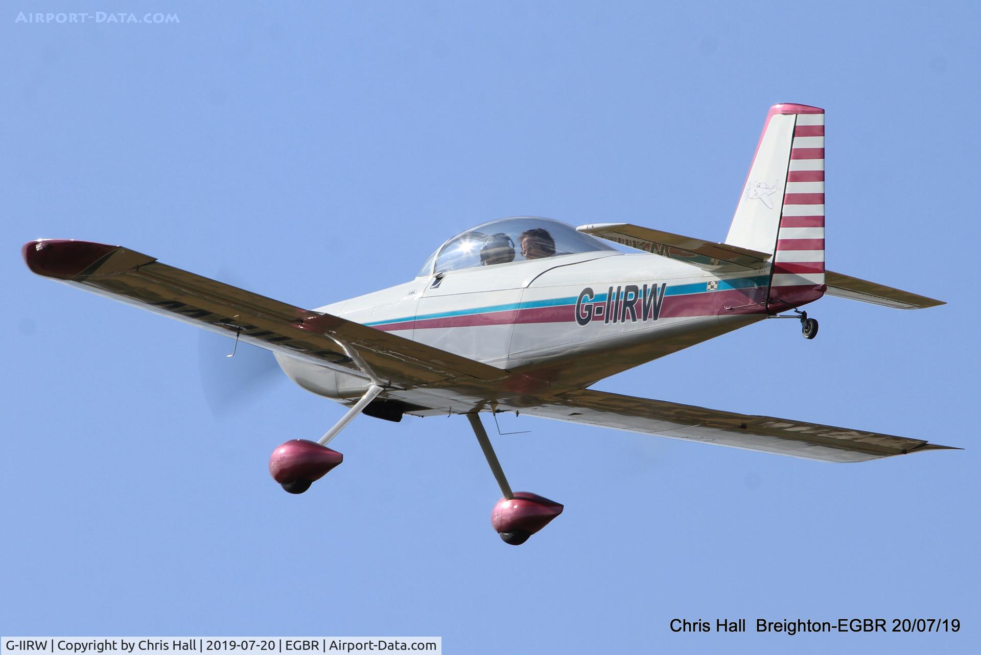 G-IIRW, 2002 Vans RV-8 C/N 80449, Breighton
