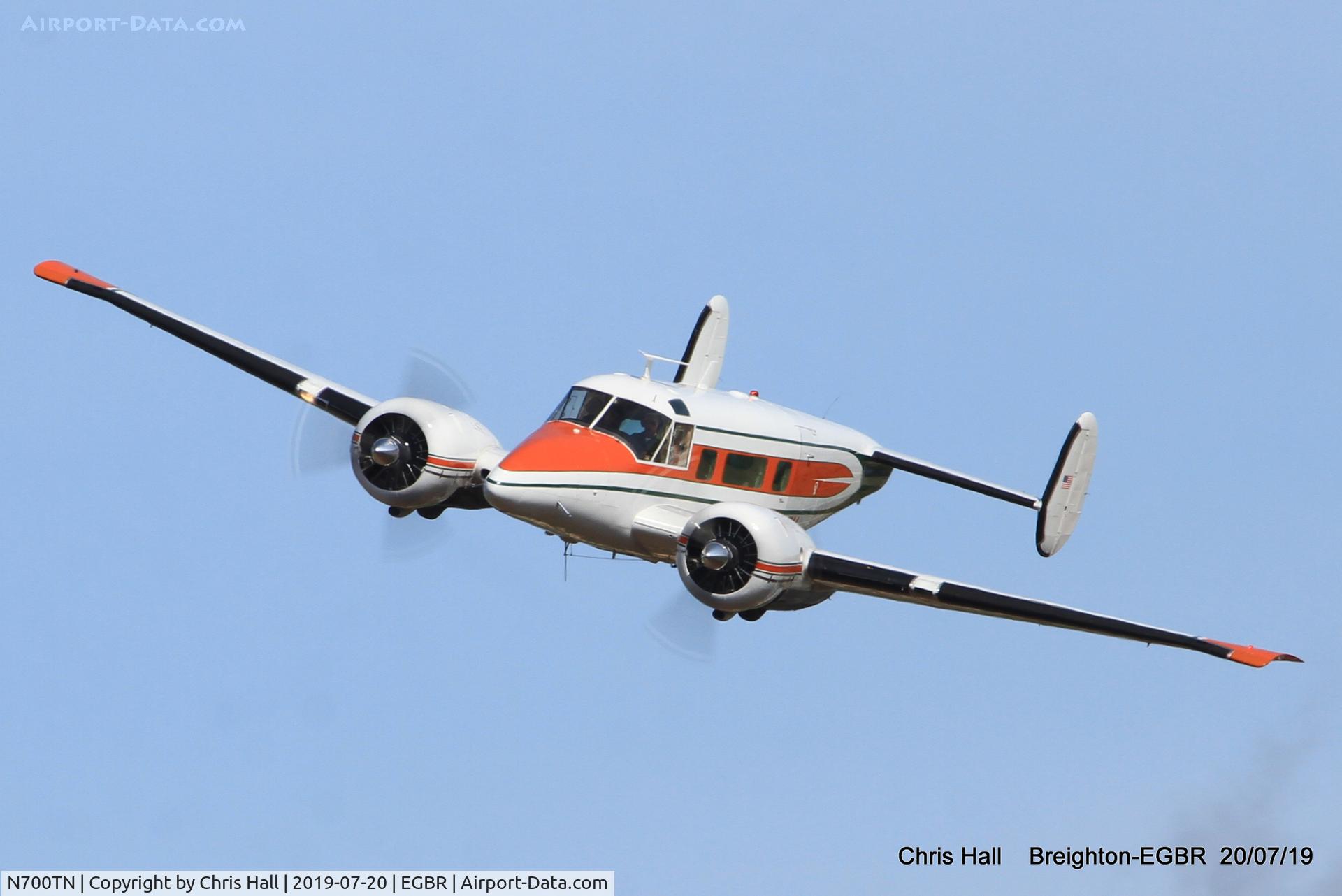 N700TN, 1964 Beech H-18 Tri-Gear C/N BA-718, Breighton
