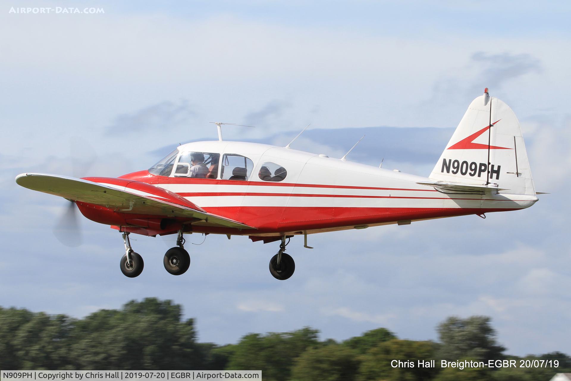 N909PH, Piper PA-23-160 Apache C/N 23-1800, Breighton