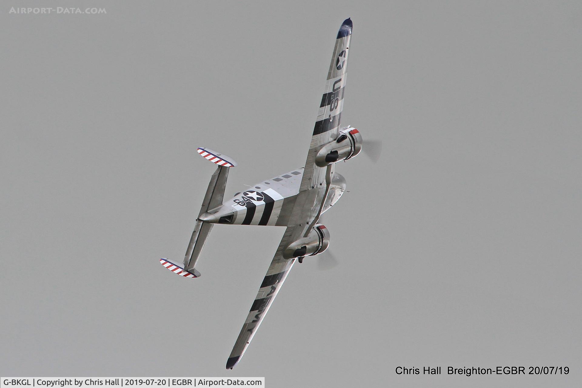 G-BKGL, 1952 Beech Expeditor 3TM C/N CA-164 (A-764), Breighton