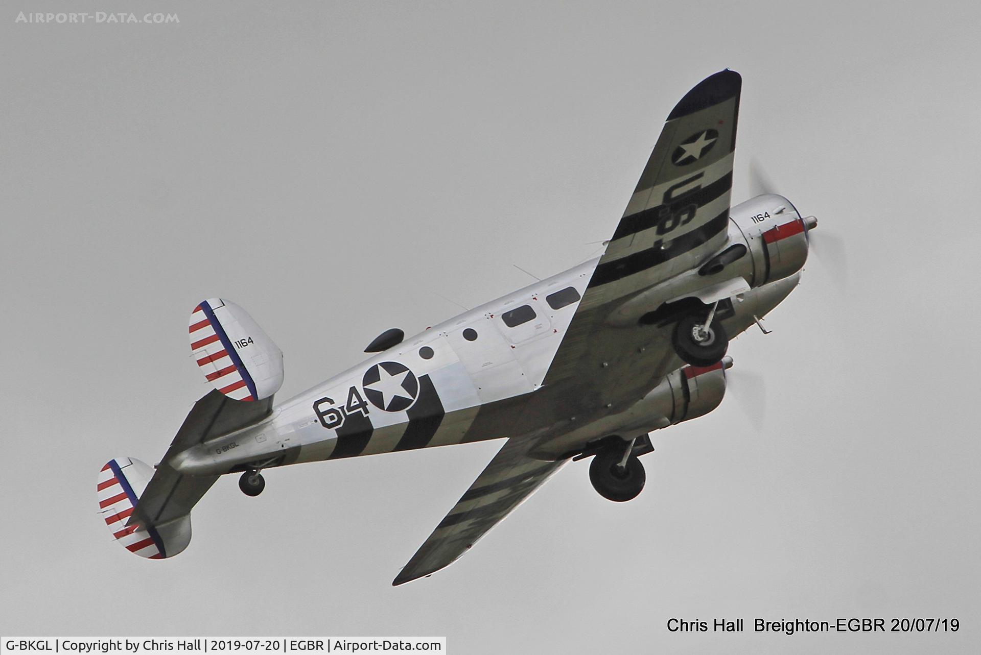 G-BKGL, 1952 Beech Expeditor 3TM C/N CA-164 (A-764), Breighton