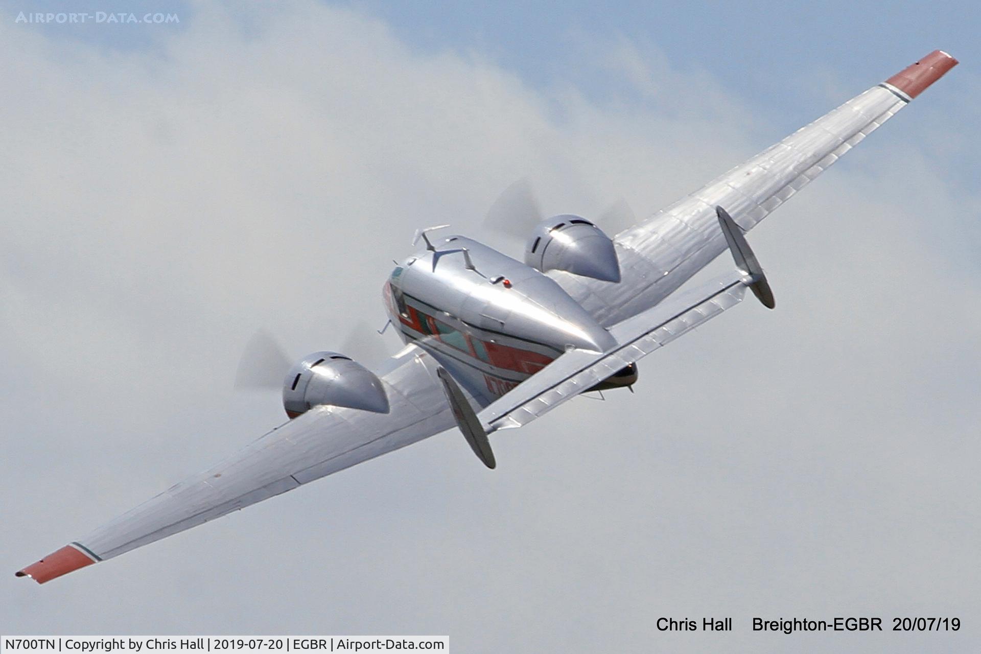 N700TN, 1964 Beech H-18 Tri-Gear C/N BA-718, Breighton