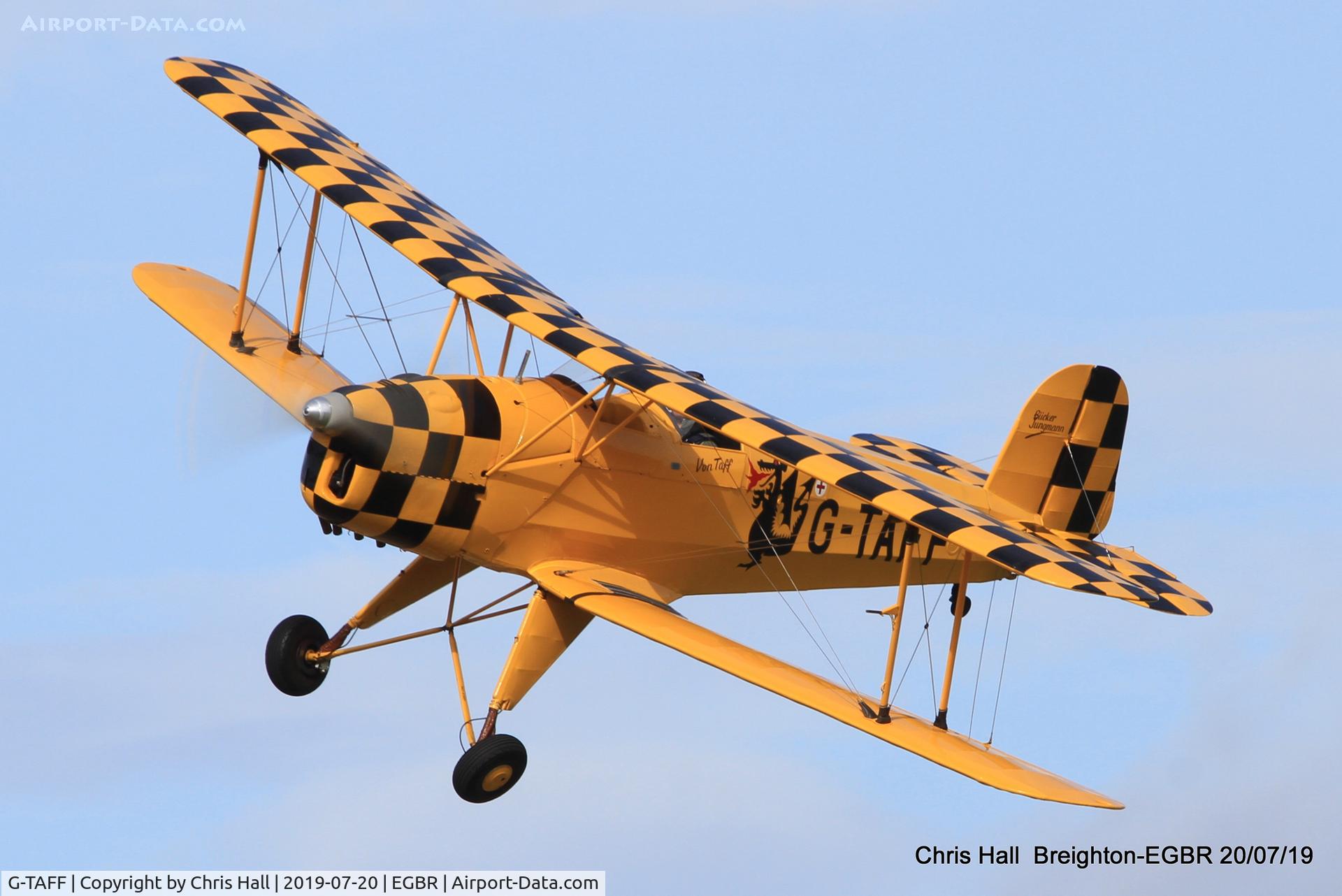 G-TAFF, 1957 CASA 1-131E Jungmann C/N 1129, Breighton