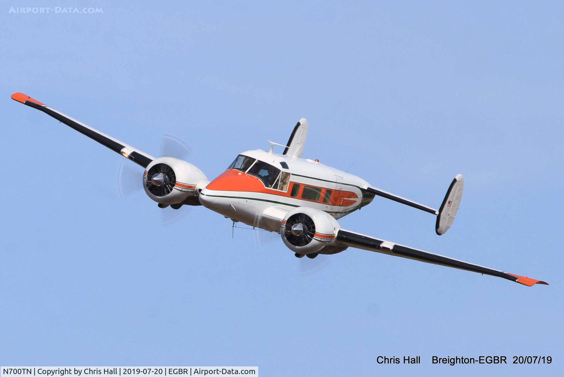 N700TN, 1964 Beech H-18 Tri-Gear C/N BA-718, Breighton
