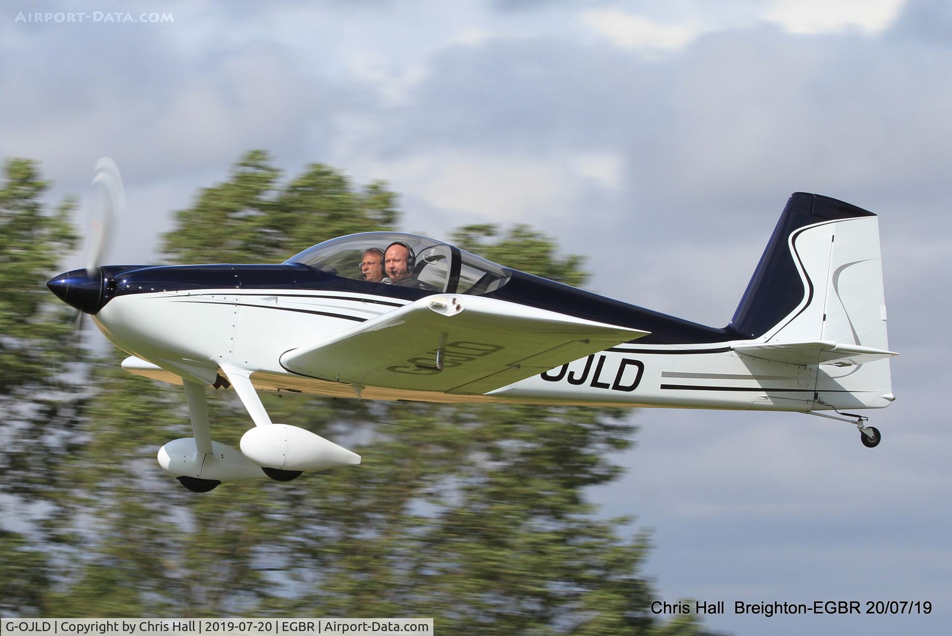 G-OJLD, 2015 Vans RV-7 C/N LAA 323-14946, Breighton