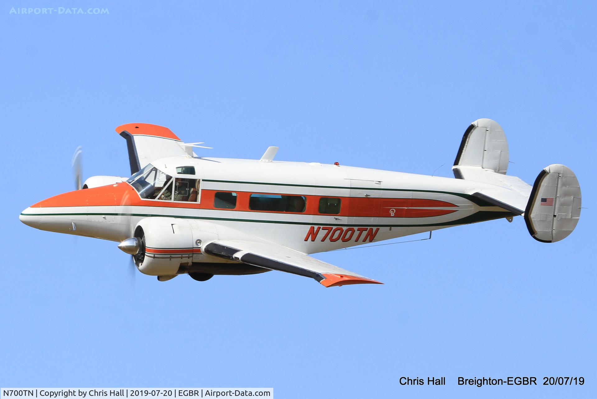 N700TN, 1964 Beech H-18 Tri-Gear C/N BA-718, Breighton