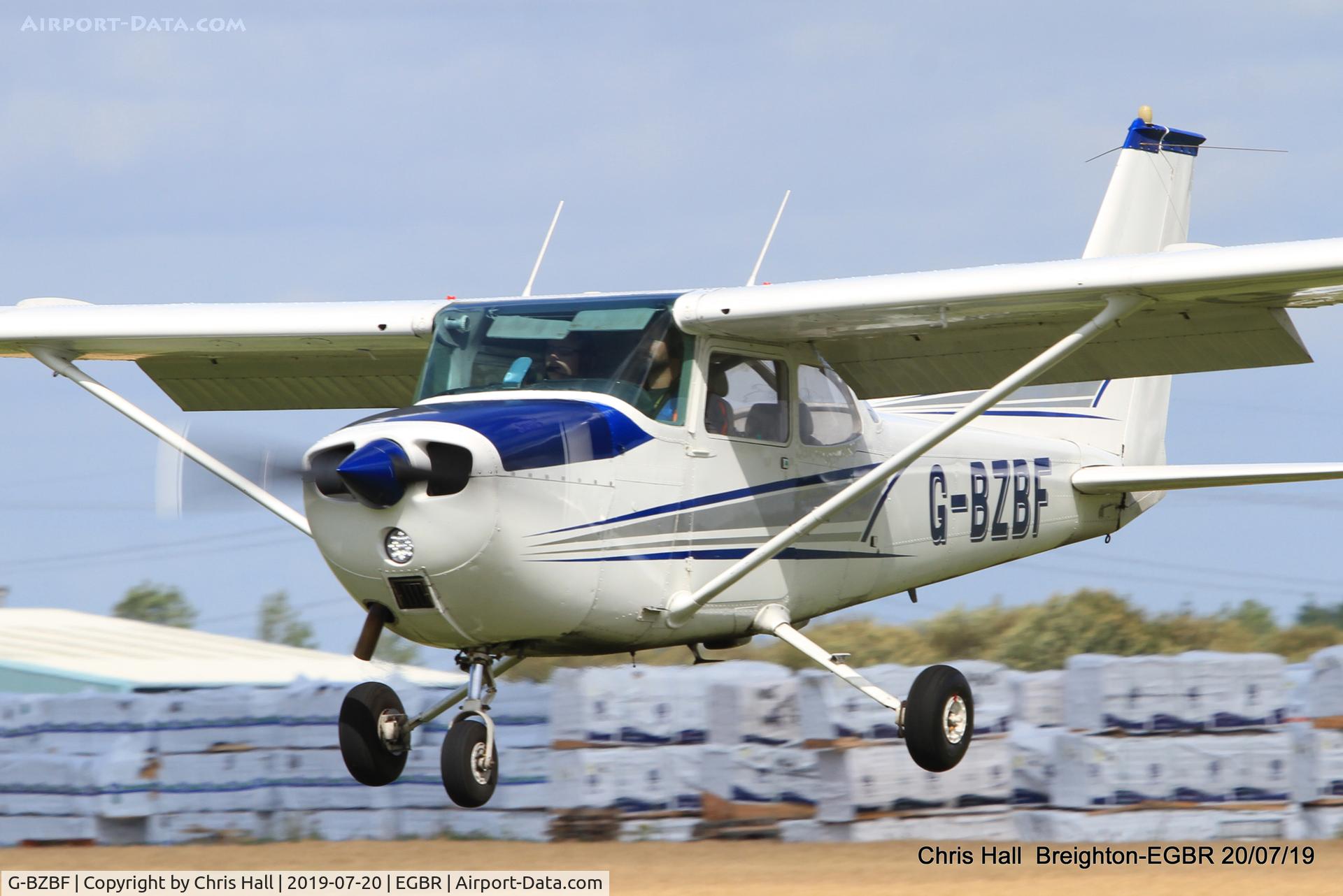 G-BZBF, 1974 Cessna 172M Skyhawk C/N 17262258, Breighton